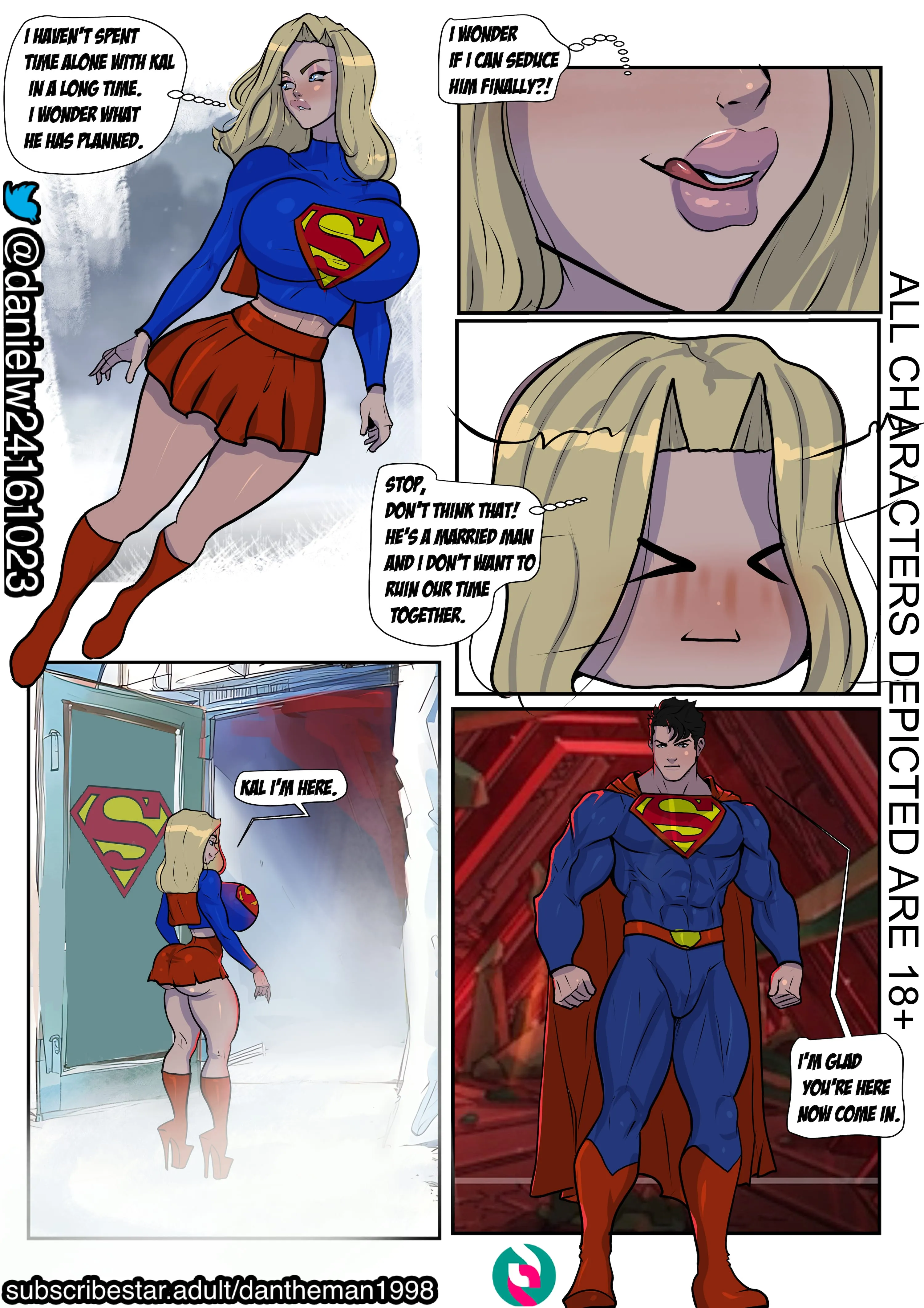 Superman’s Super Sluts (Justice League), 2 . Superman's Super Sluts - Chapter 2 [Lasga Claven], page 8 of 33