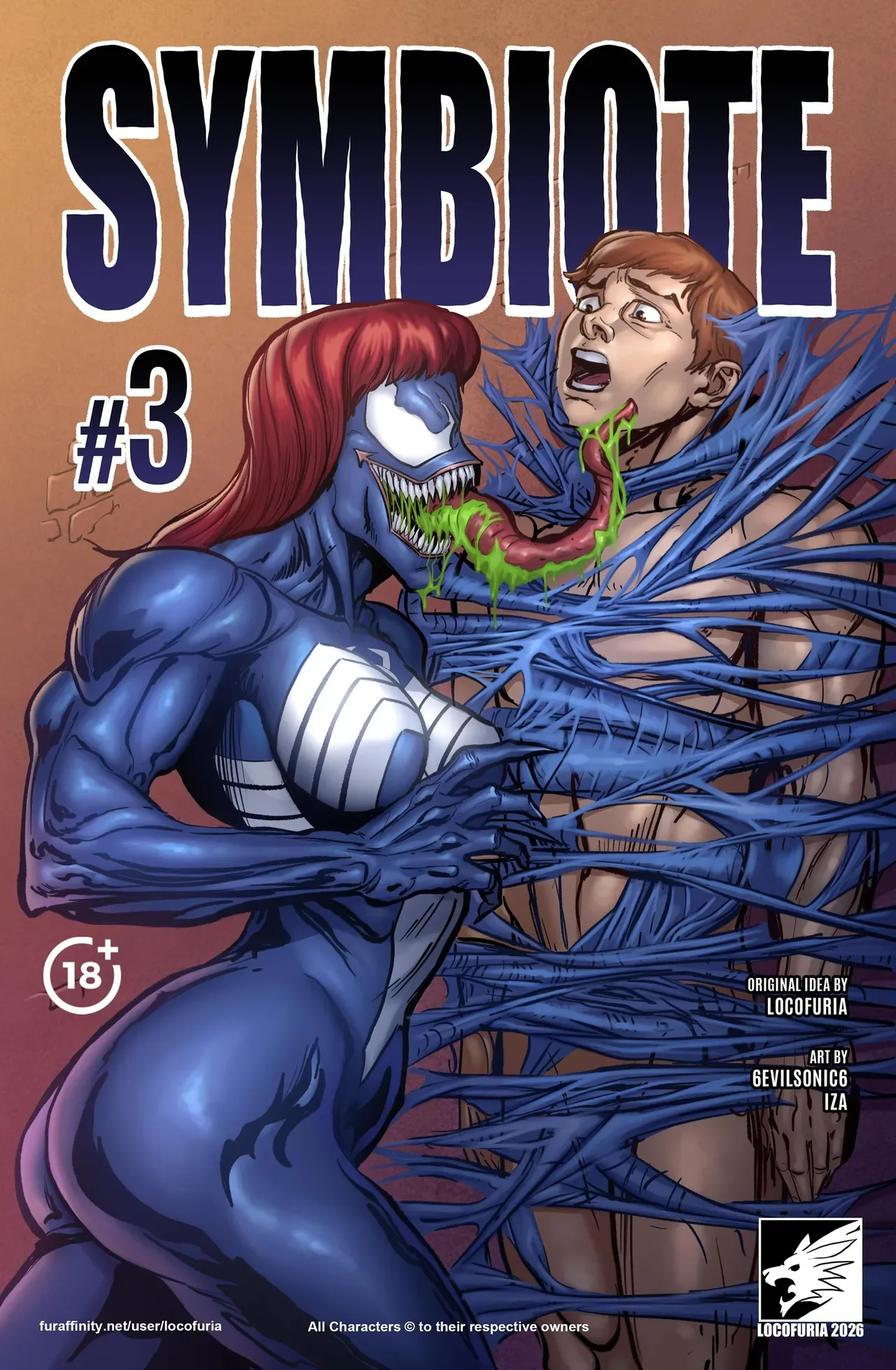 Symbiote [Spider-Man ], 3 . Symbiote #3 [Locofuria ], page 1 of 21