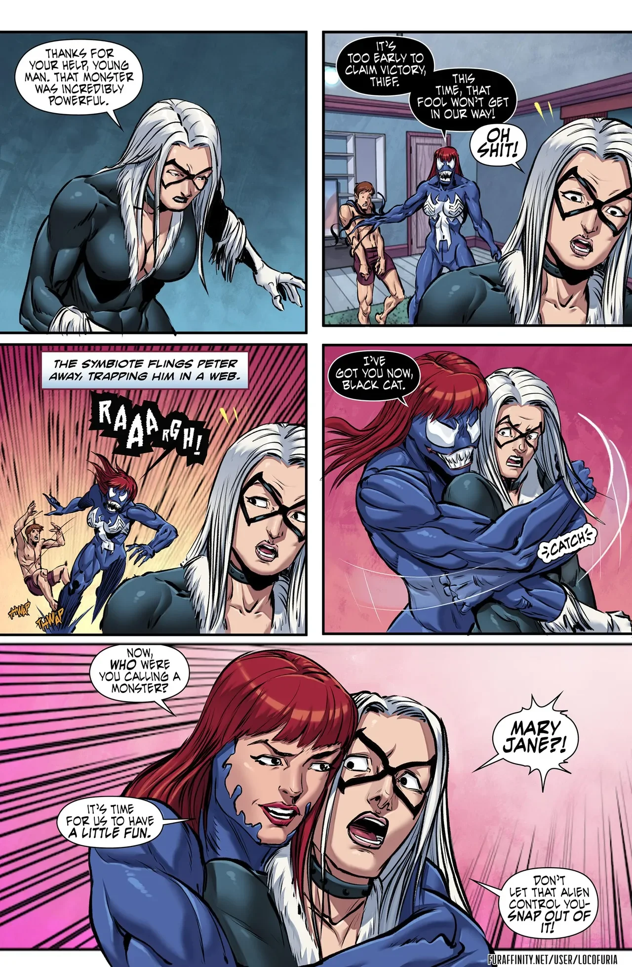 Symbiote [Spider-Man ], 3 . Symbiote #3 [Locofuria ], page 13 of 21