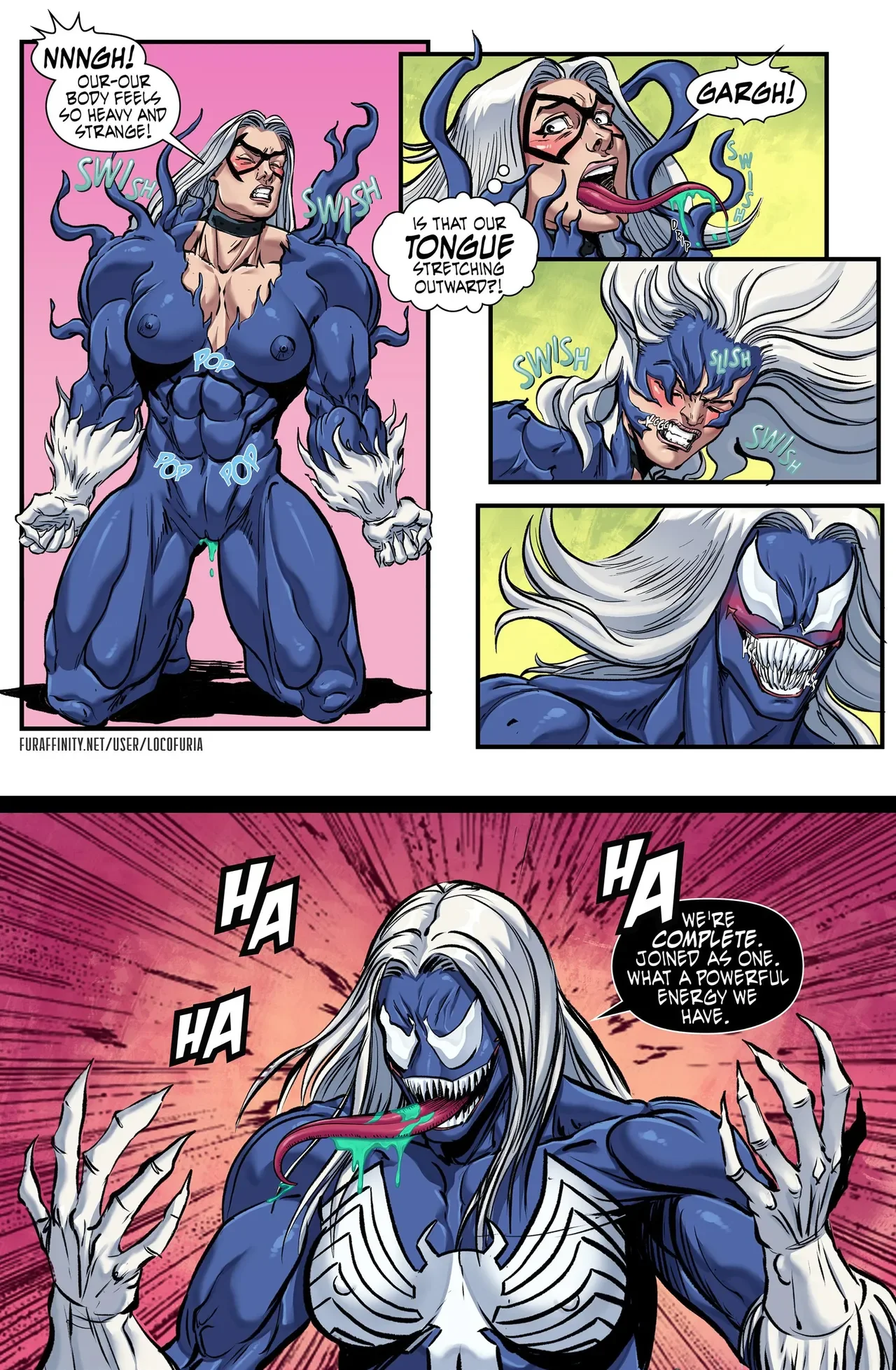 Symbiote [Spider-Man ], 3 . Symbiote #3 [Locofuria ], page 19 of 21