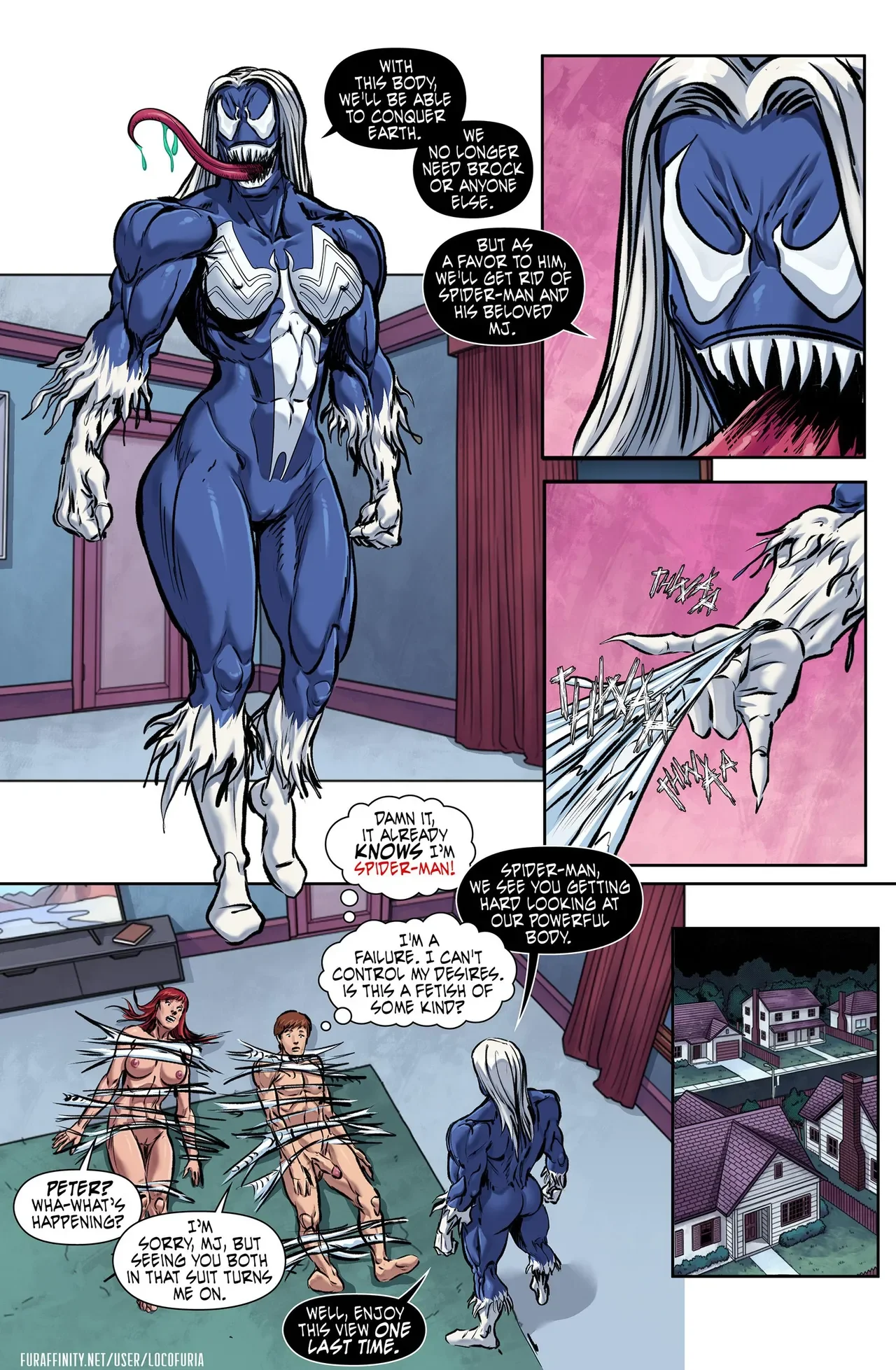 Symbiote [Spider-Man ], 3 . Symbiote #3 [Locofuria ], page 20 of 21