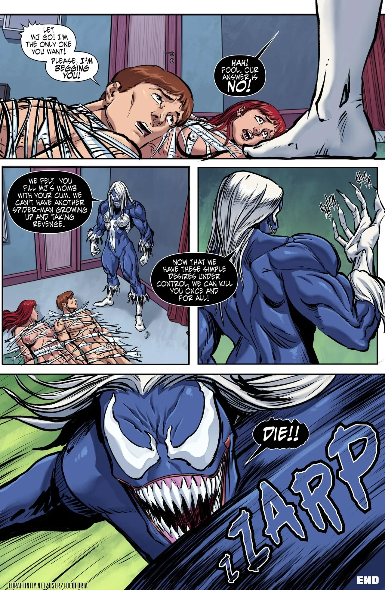Symbiote [Spider-Man ], 3 . Symbiote #3 [Locofuria ], page 21 of 21