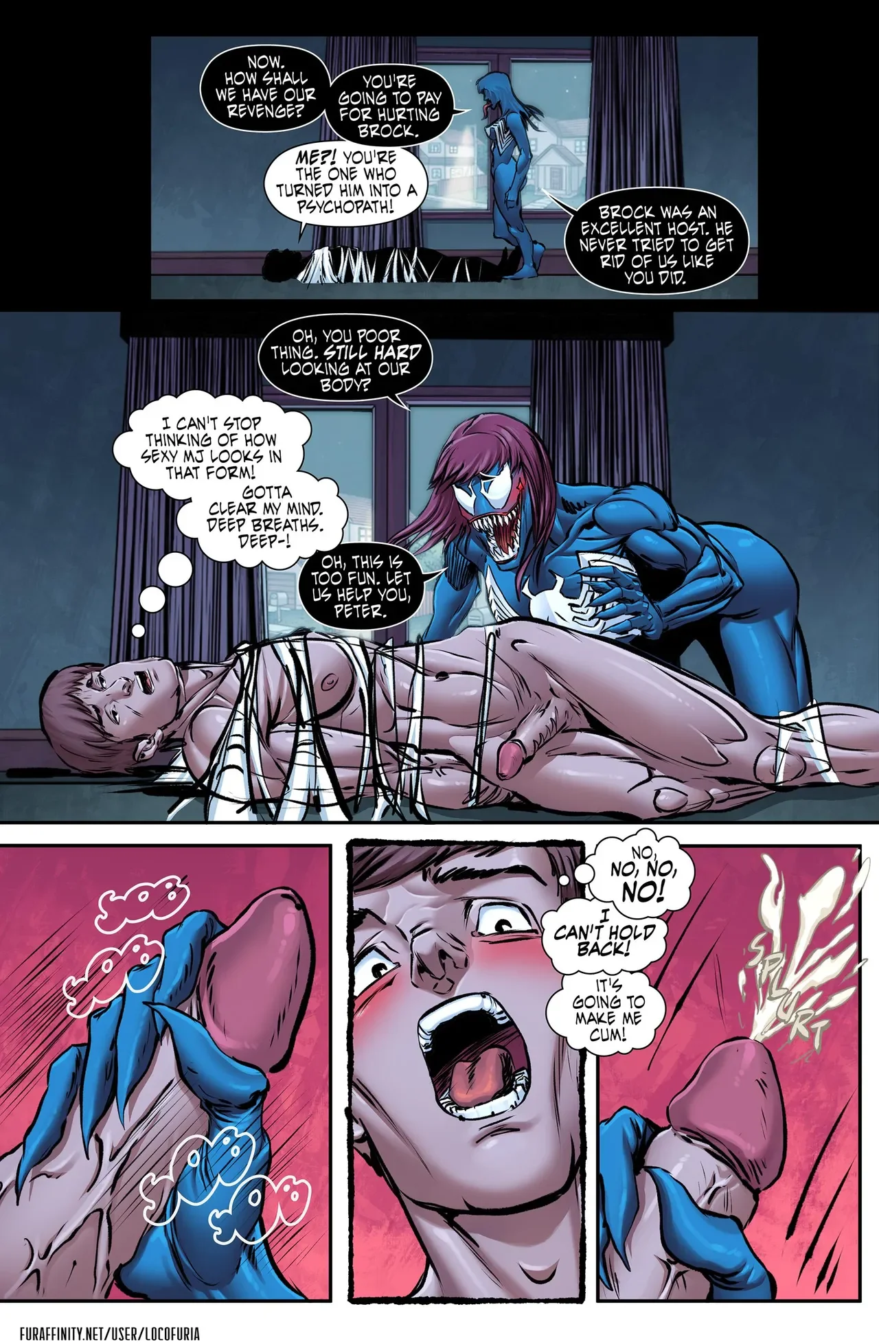 Symbiote [Spider-Man ], 3 . Symbiote #3 [Locofuria ], page 7 of 21