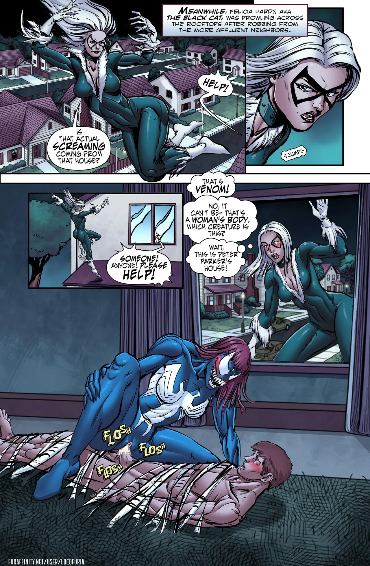 Symbiote [Spider-Man ], 3 . Symbiote #3 [Locofuria ], page 10 of 21