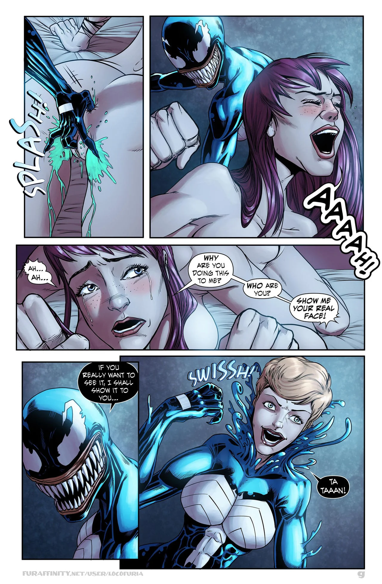 Symbiote [Spider-Man ], 2 . Symbiote #2 [Locofuria ], page 12 of 22