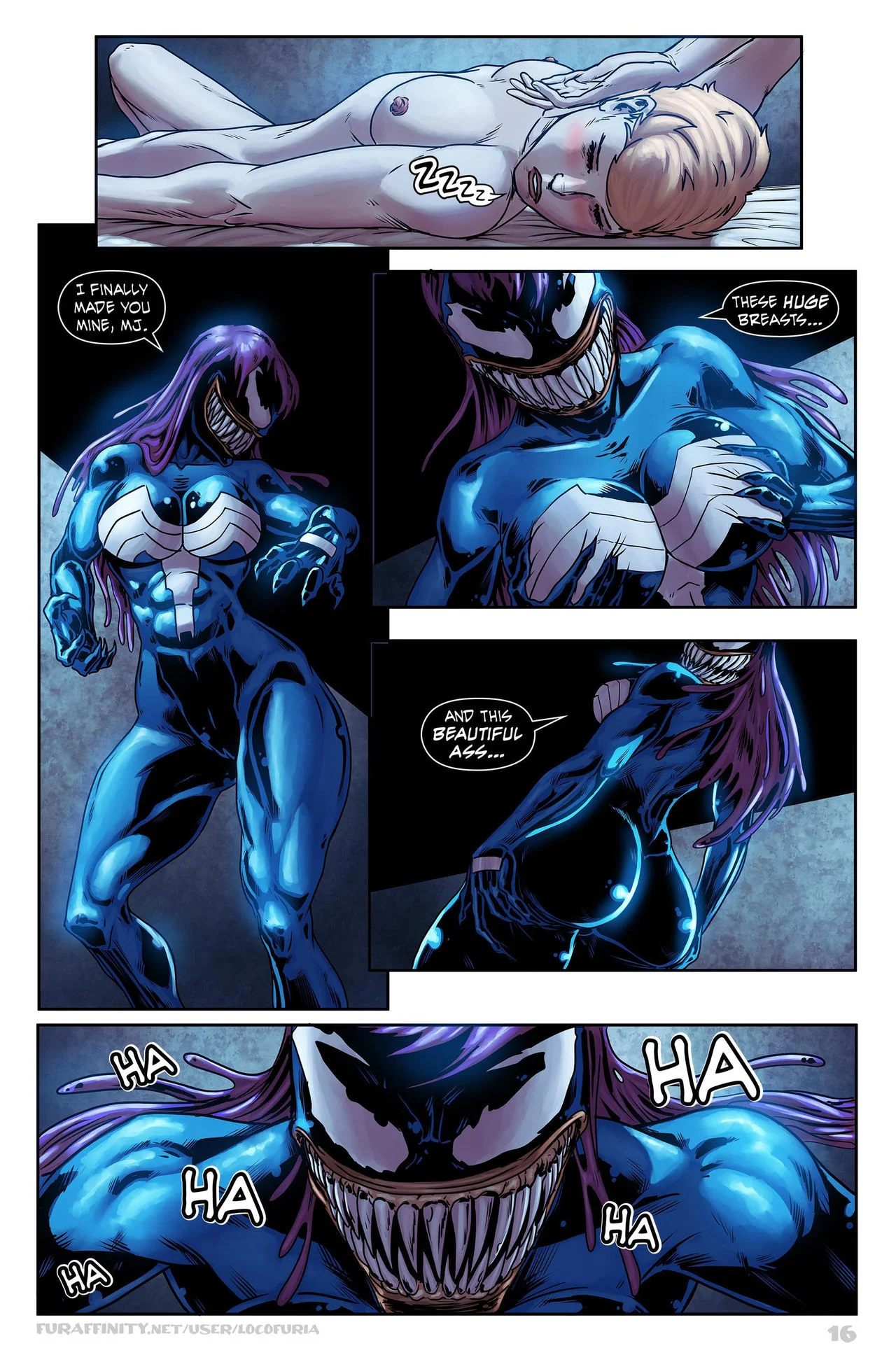 Symbiote [Spider-Man ], 2 . Symbiote #2 [Locofuria ], page 19 of 22