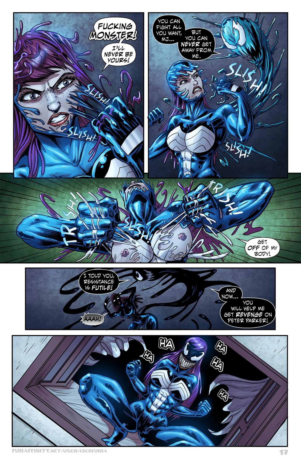 Symbiote [Spider-Man ], 2 . Symbiote #2 [Locofuria ], page 20 of 22