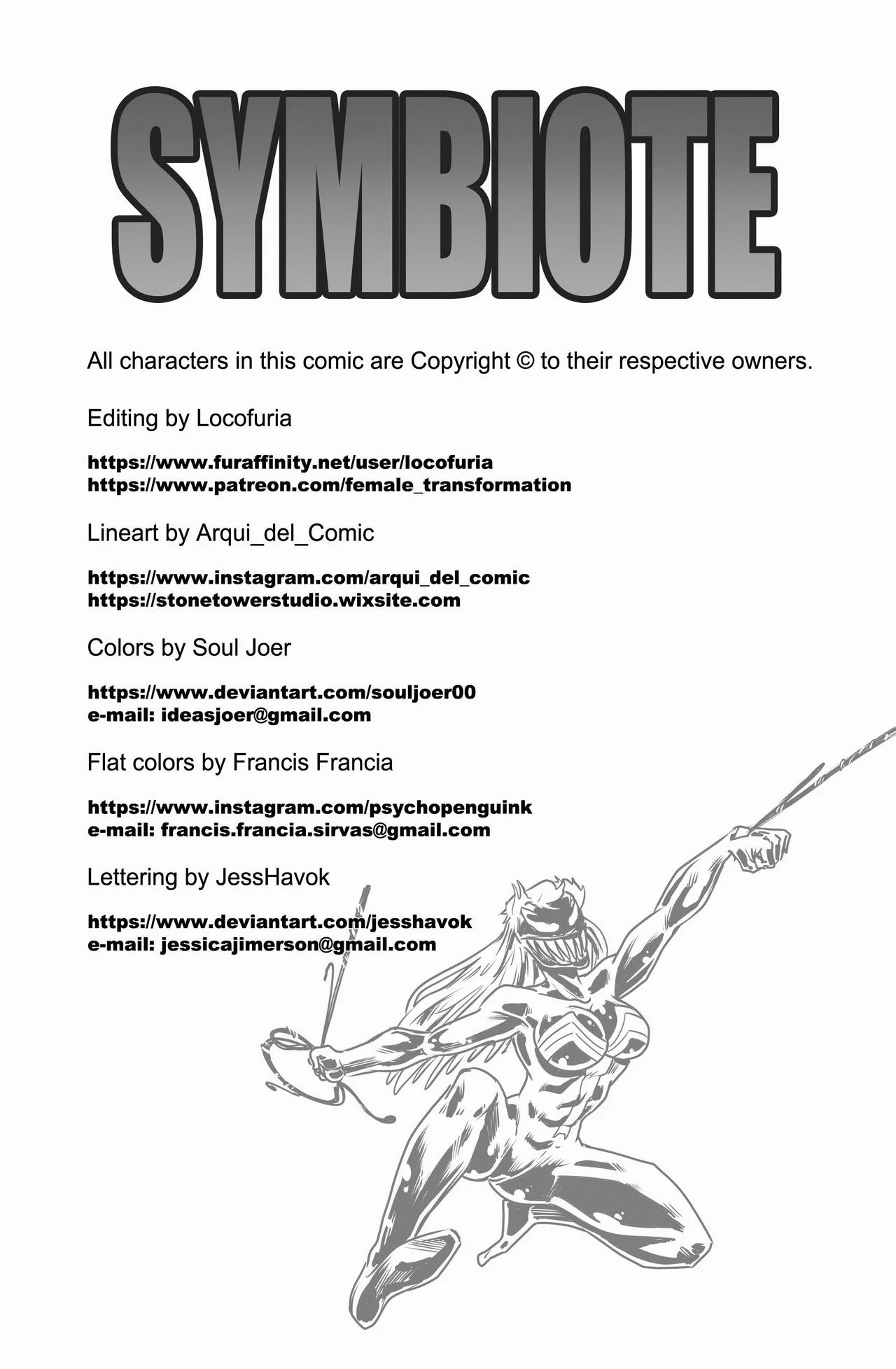 Symbiote [Spider-Man ], 2 . Symbiote #2 [Locofuria ], page 3 of 22