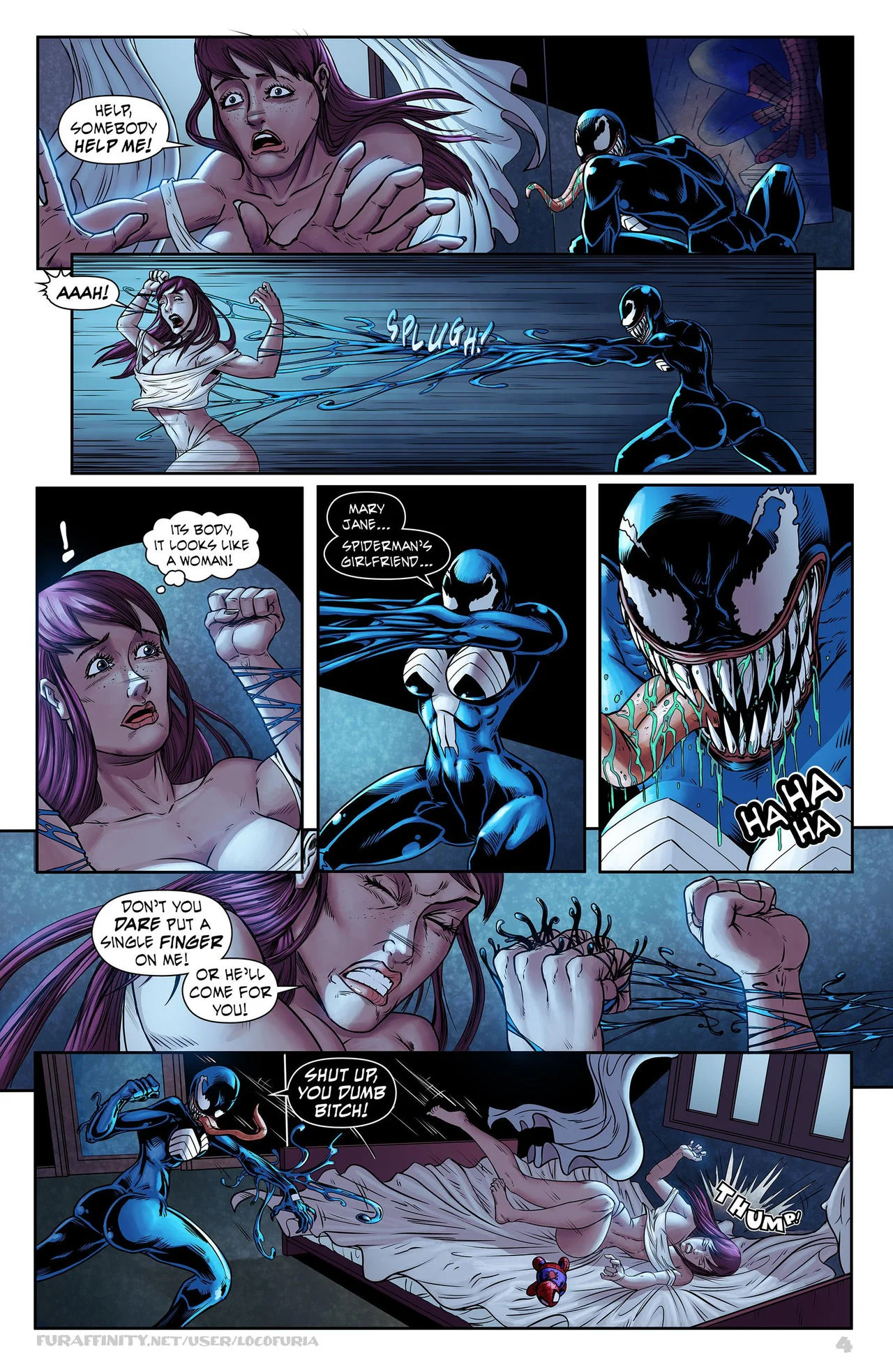 Symbiote [Spider-Man ], 2 . Symbiote #2 [Locofuria ], page 7 of 22