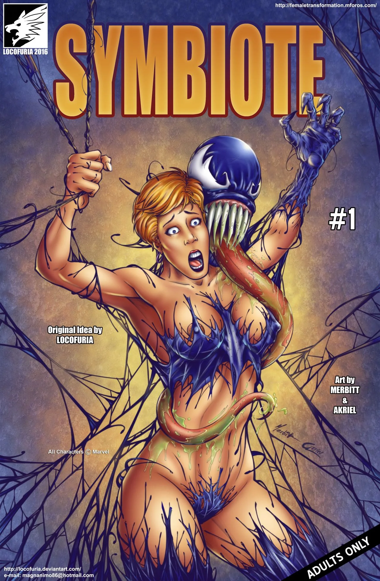Symbiote [Spider-Man ], 1 . Symbiote #1 [Locofuria ], page 1 of 22