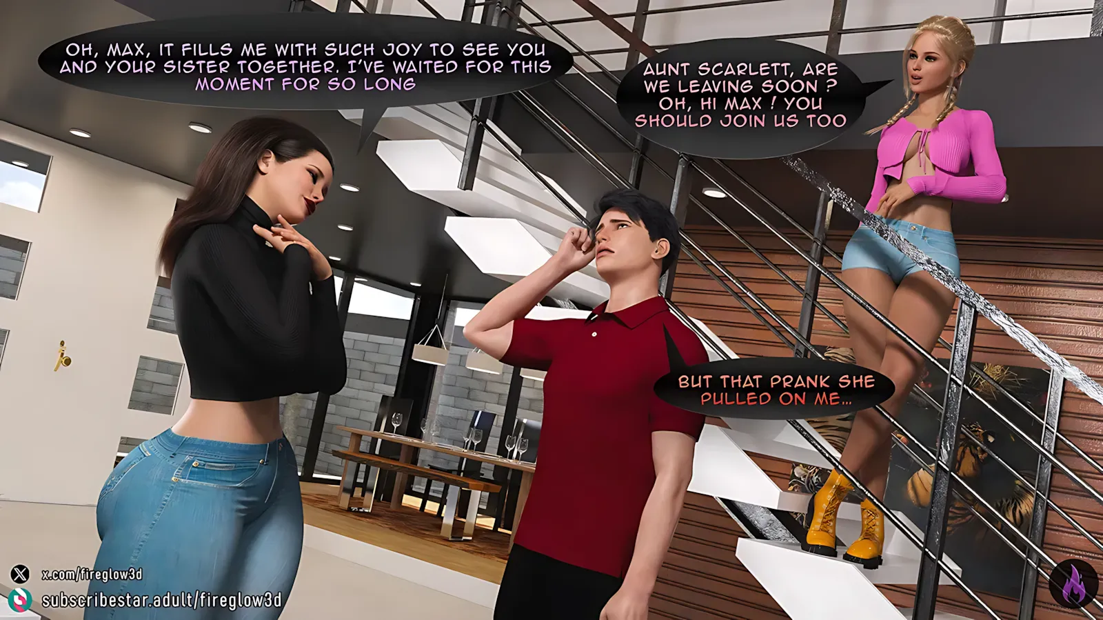 Taboo Snuggles [Fireglow3D], 3 . Taboo Snuggles - Part 3, page 12 of 128