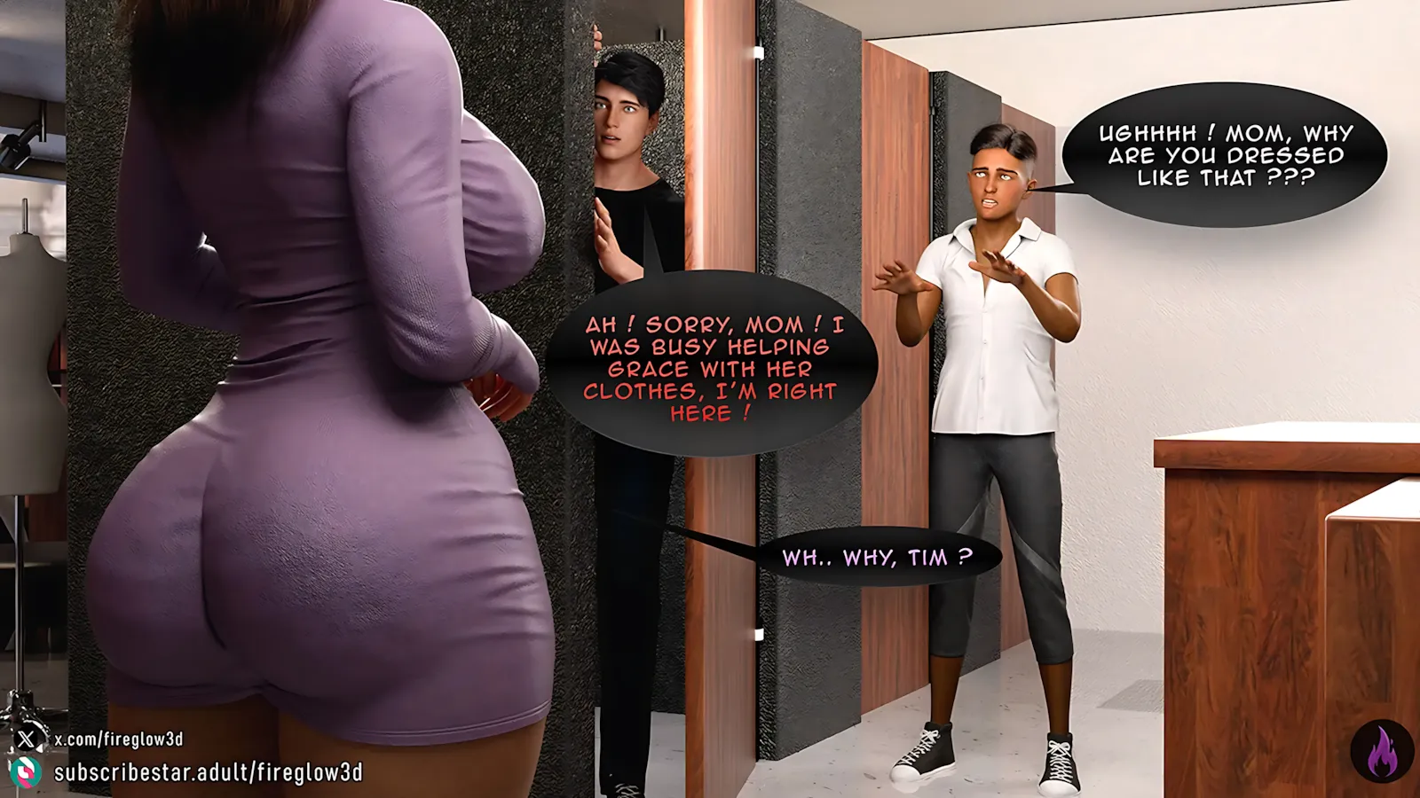 Taboo Snuggles [Fireglow3D], 3 . Taboo Snuggles - Part 3, page 25 of 128