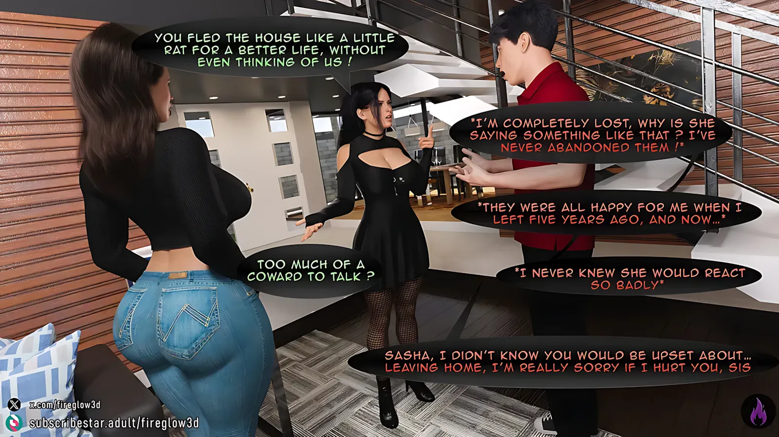 Taboo Snuggles [Fireglow3D], 3 . Taboo Snuggles - Part 3, page 5 of 128