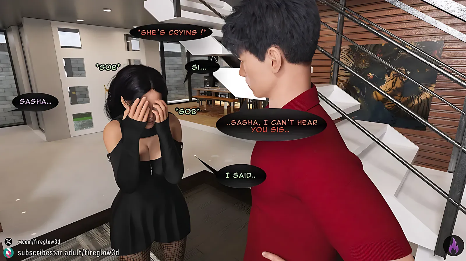 Taboo Snuggles [Fireglow3D], 3 . Taboo Snuggles - Part 3, page 6 of 128