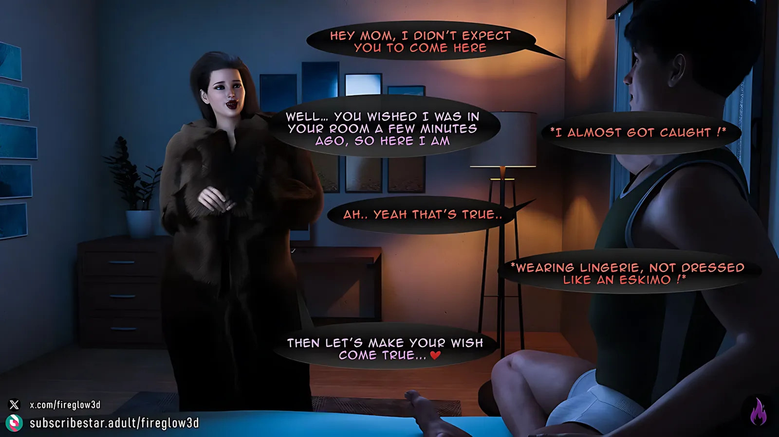 Taboo Snuggles [Fireglow3D], 3 . Taboo Snuggles - Part 3, page 63 of 128