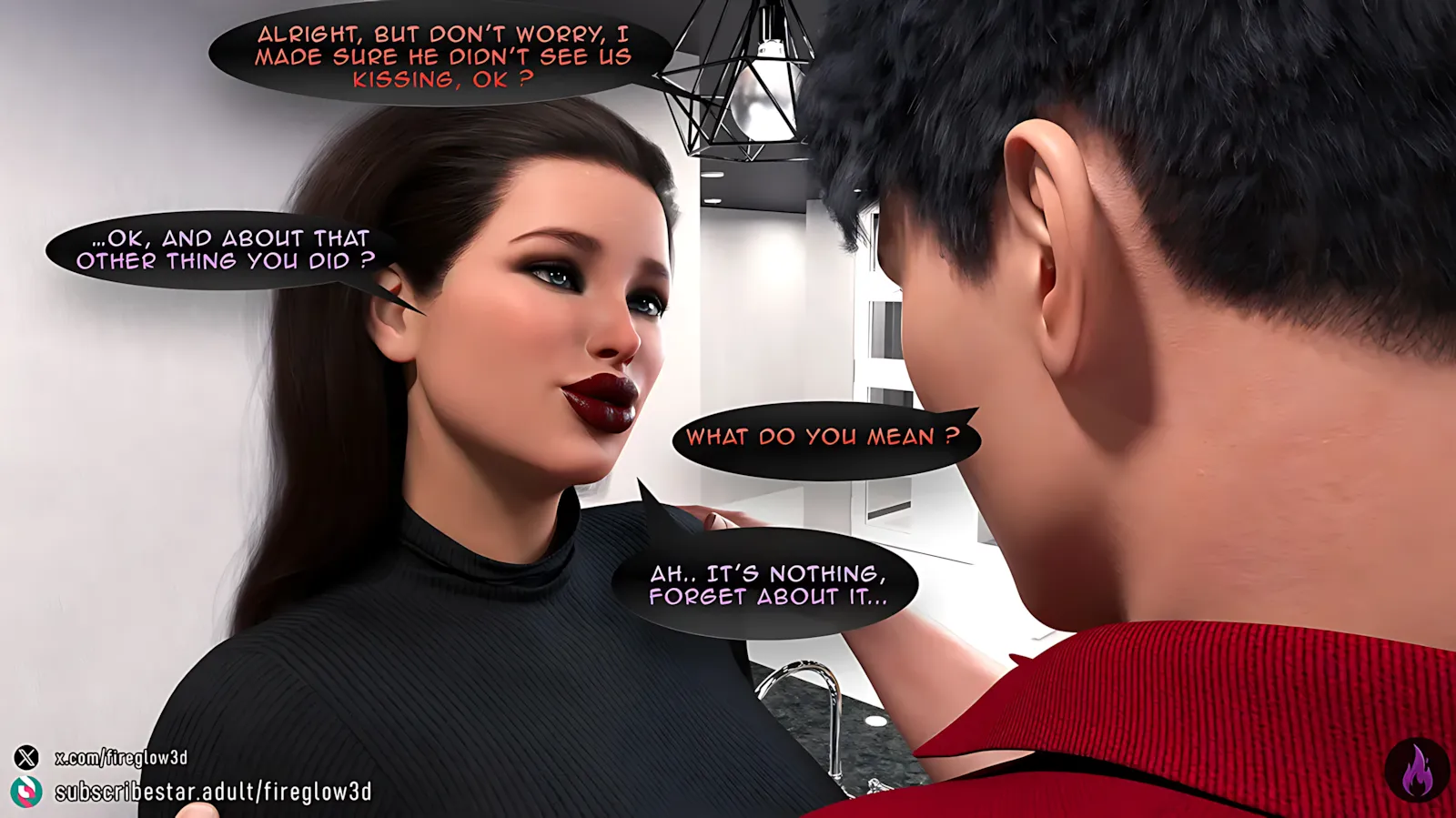 Taboo Snuggles [Fireglow3D], 2. Taboo Snuggles - Part 2, page 13 of 81