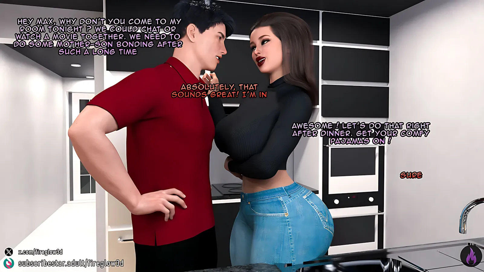 Taboo Snuggles [Fireglow3D], 2. Taboo Snuggles - Part 2, page 14 of 81