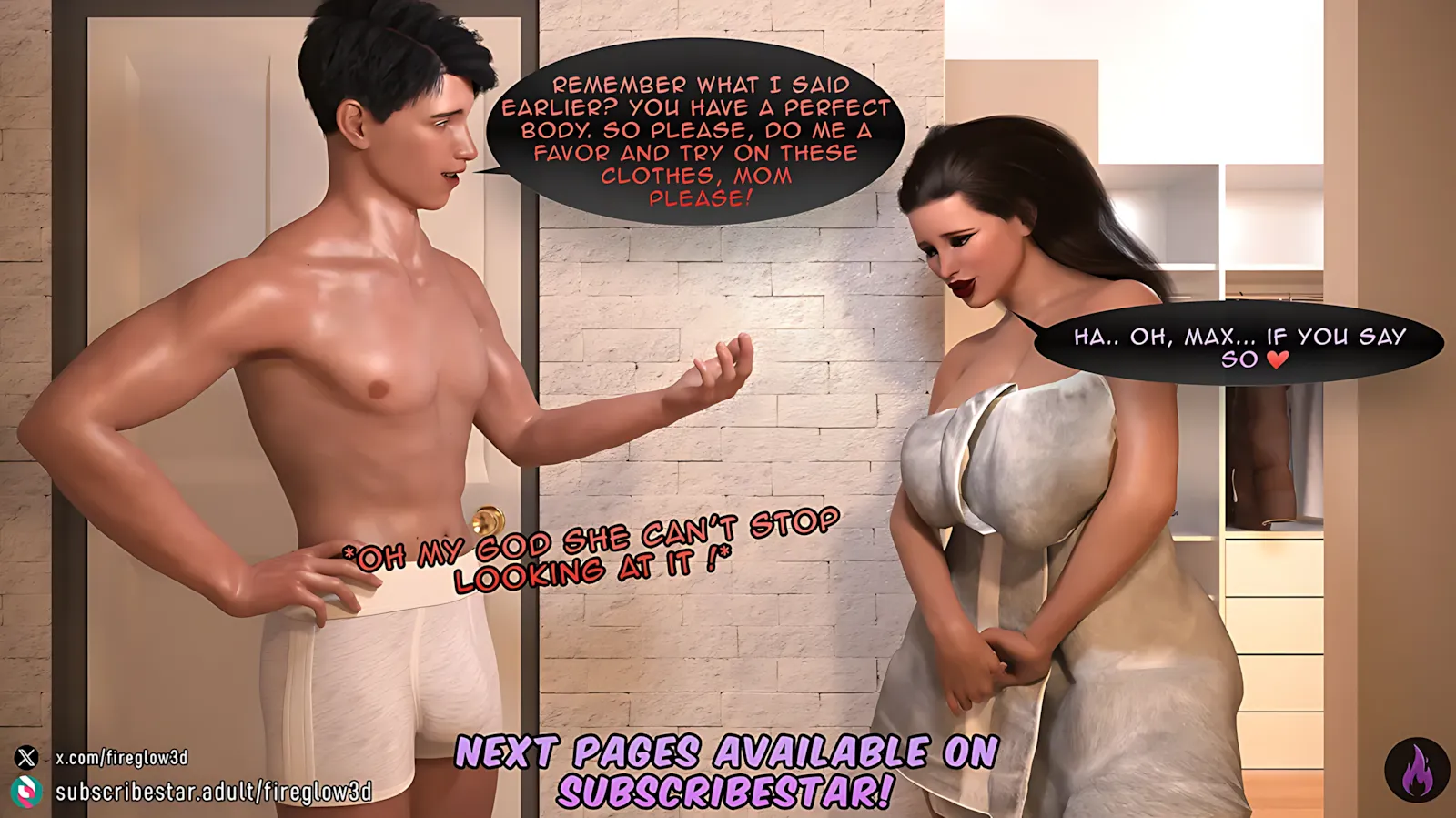 Taboo Snuggles [Fireglow3D], 2. Taboo Snuggles - Part 2, page 21 of 81