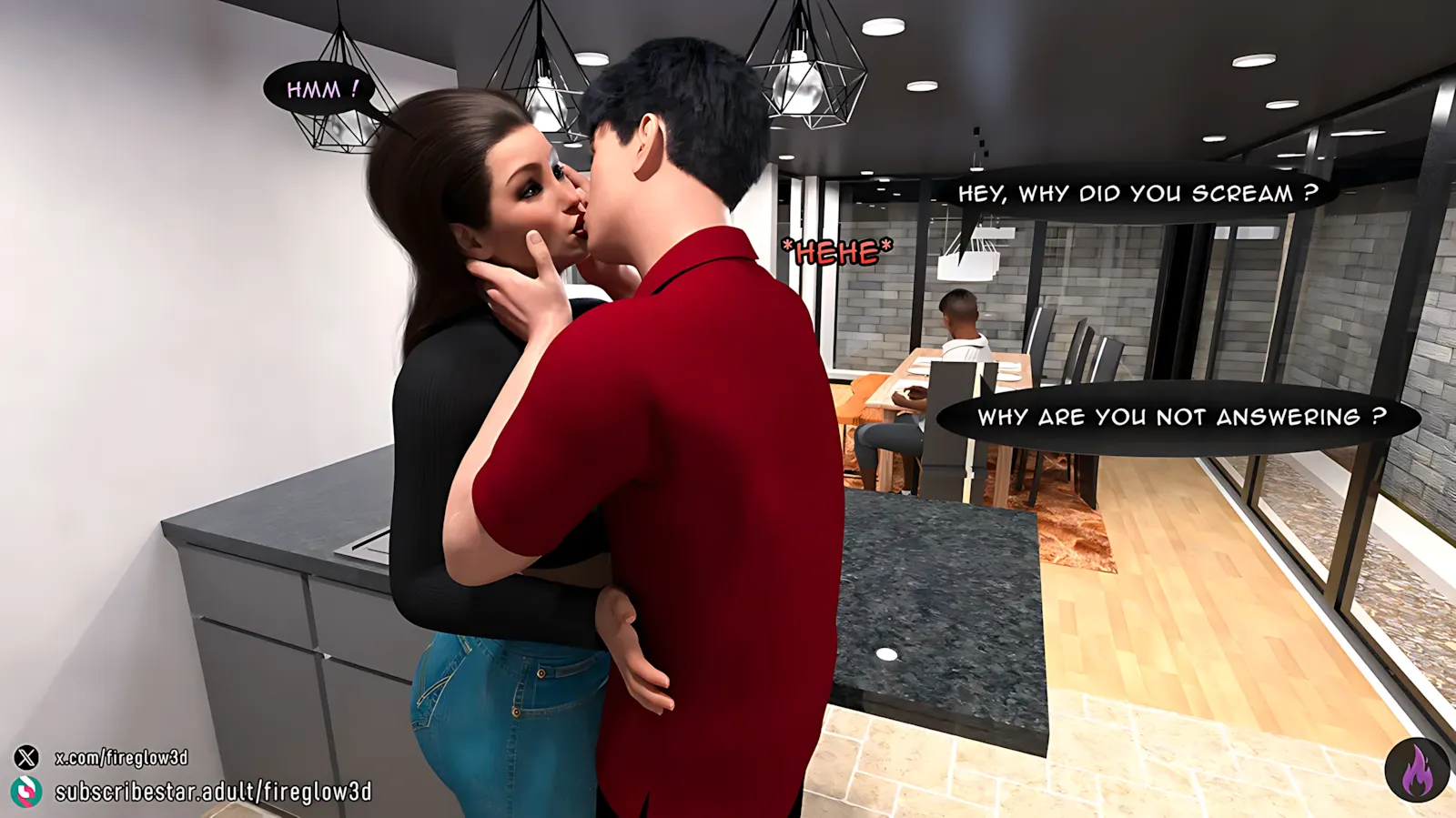 Taboo Snuggles [Fireglow3D], 2. Taboo Snuggles - Part 2, page 7 of 81