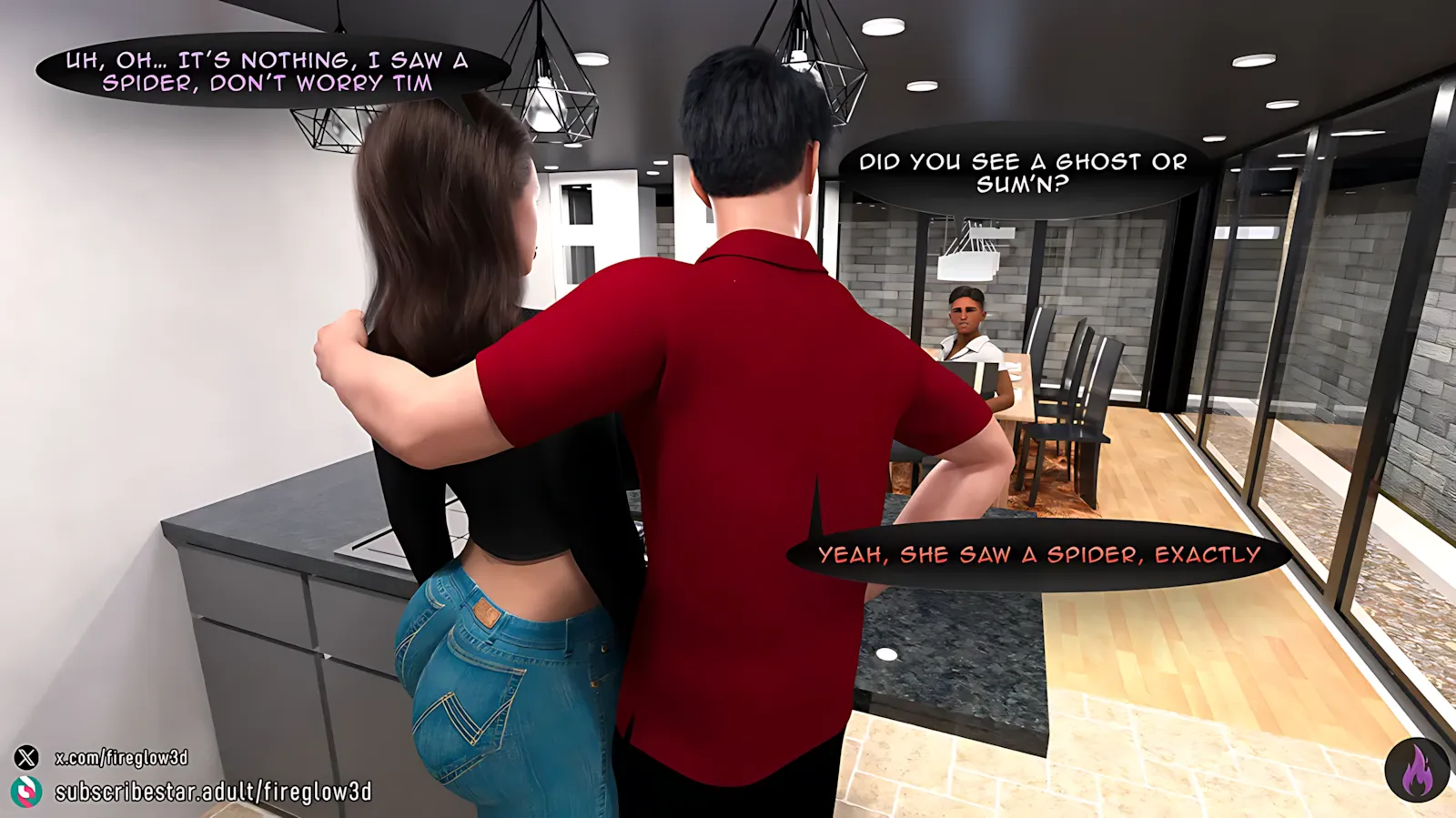 Taboo Snuggles [Fireglow3D], 2. Taboo Snuggles - Part 2, page 8 of 81