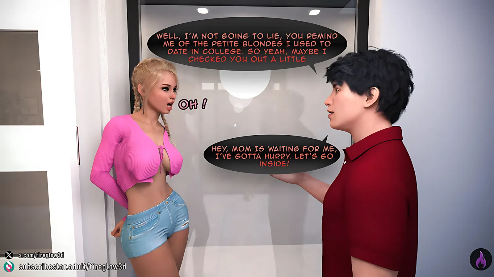 Taboo Snuggles [Fireglow3D], 1. Taboo Snuggles - Part 1, page 12 of 101