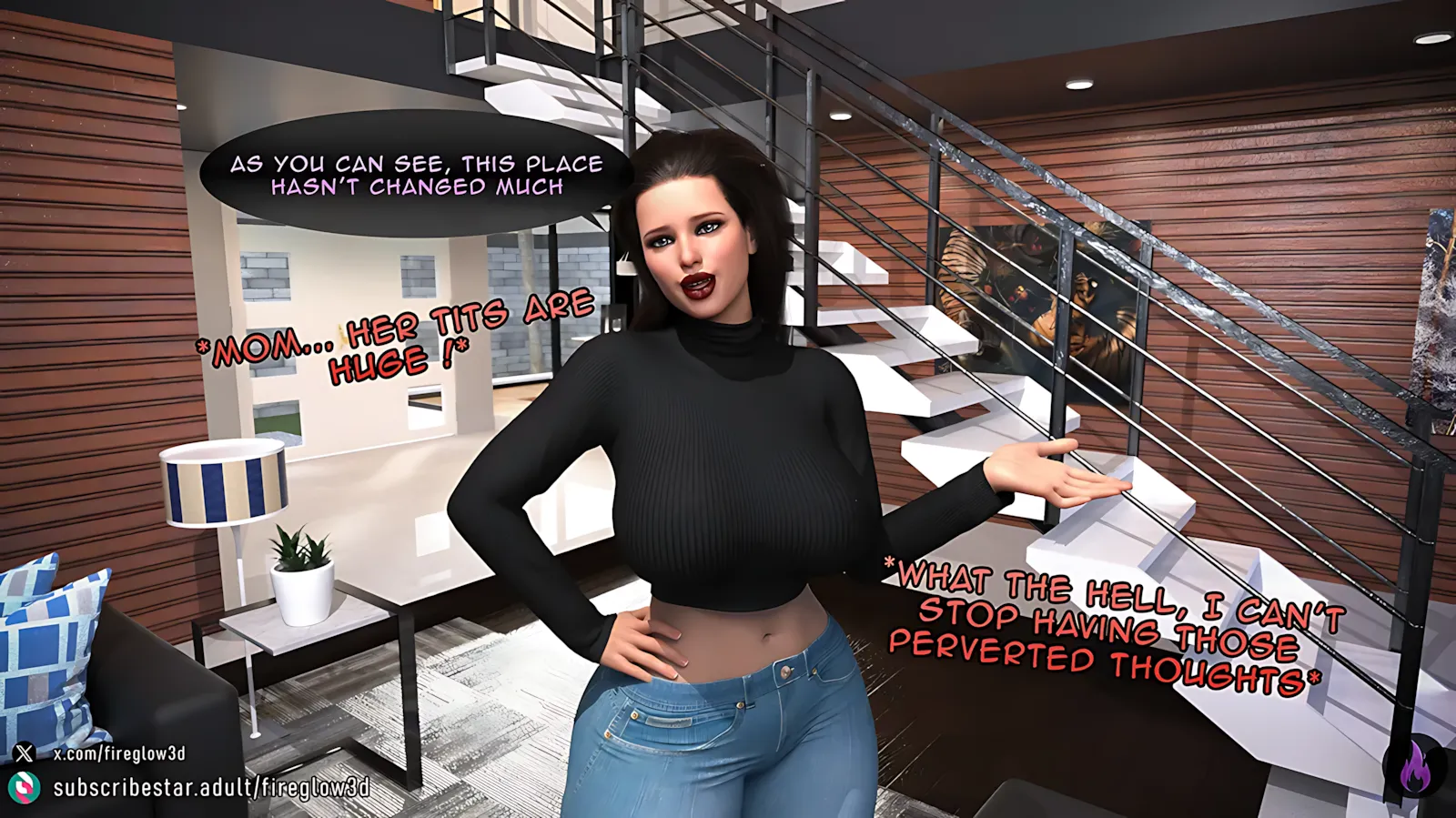 Taboo Snuggles [Fireglow3D], 1. Taboo Snuggles - Part 1, page 14 of 101