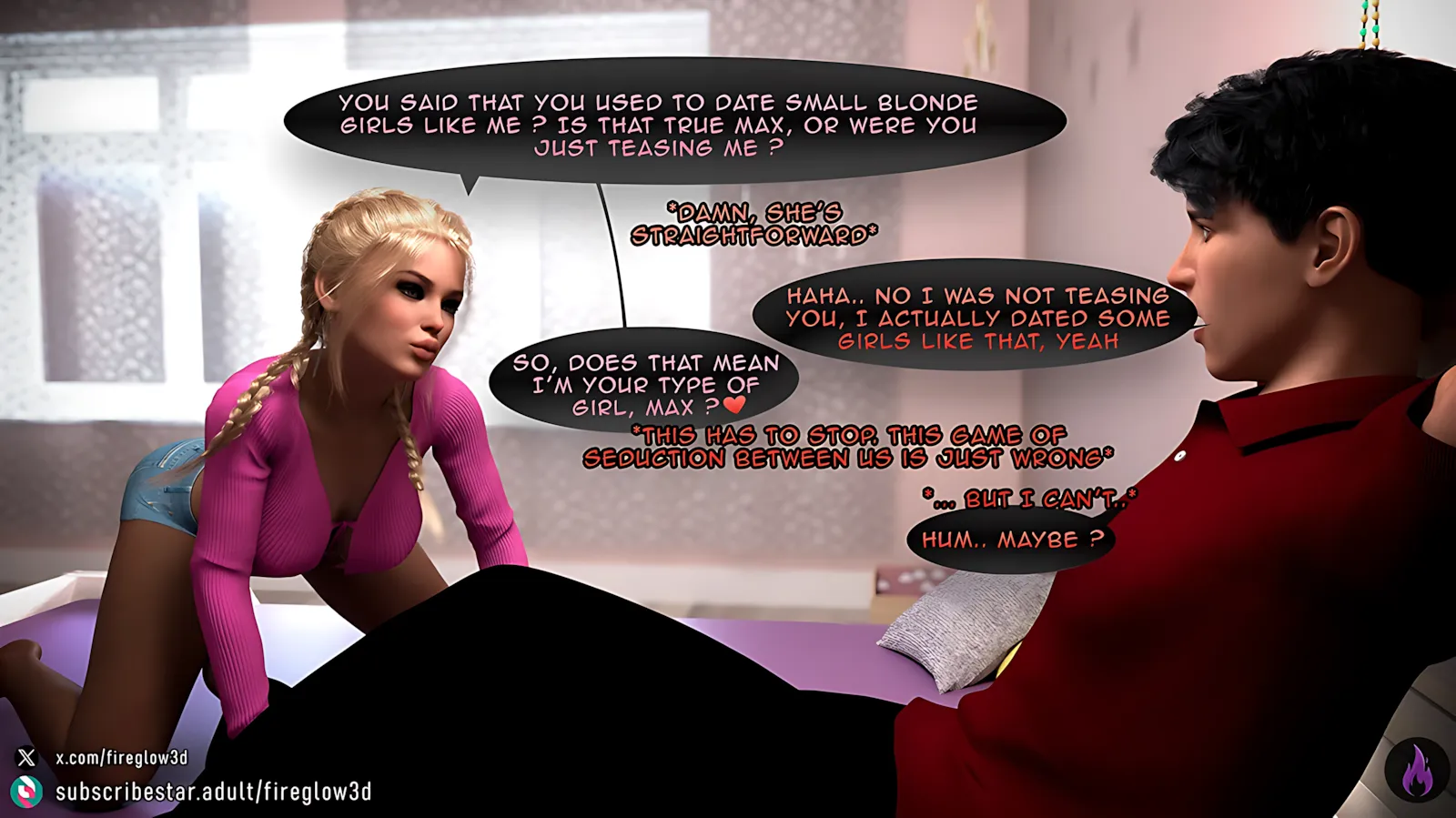 Taboo Snuggles [Fireglow3D], 1. Taboo Snuggles - Part 1, page 24 of 101