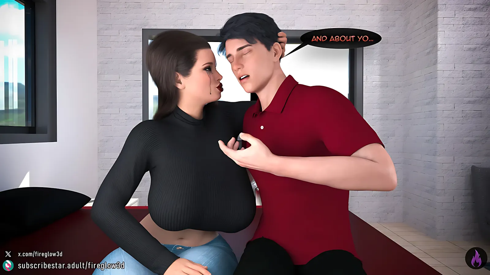 Taboo Snuggles [Fireglow3D], 1. Taboo Snuggles - Part 1, page 53 of 101