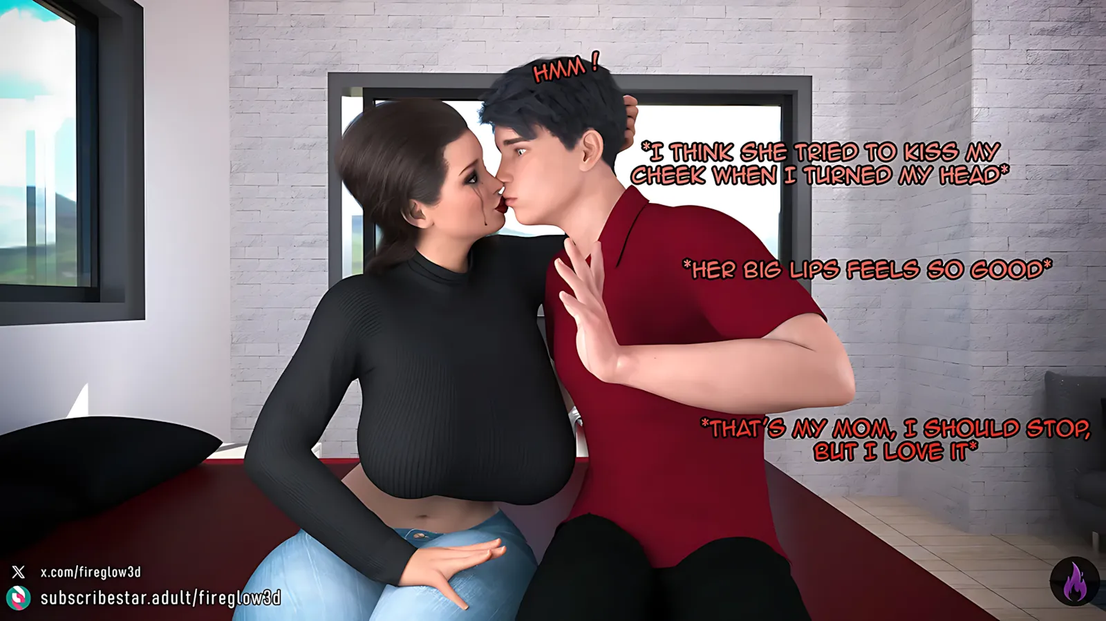Taboo Snuggles [Fireglow3D], 1. Taboo Snuggles - Part 1, page 54 of 101