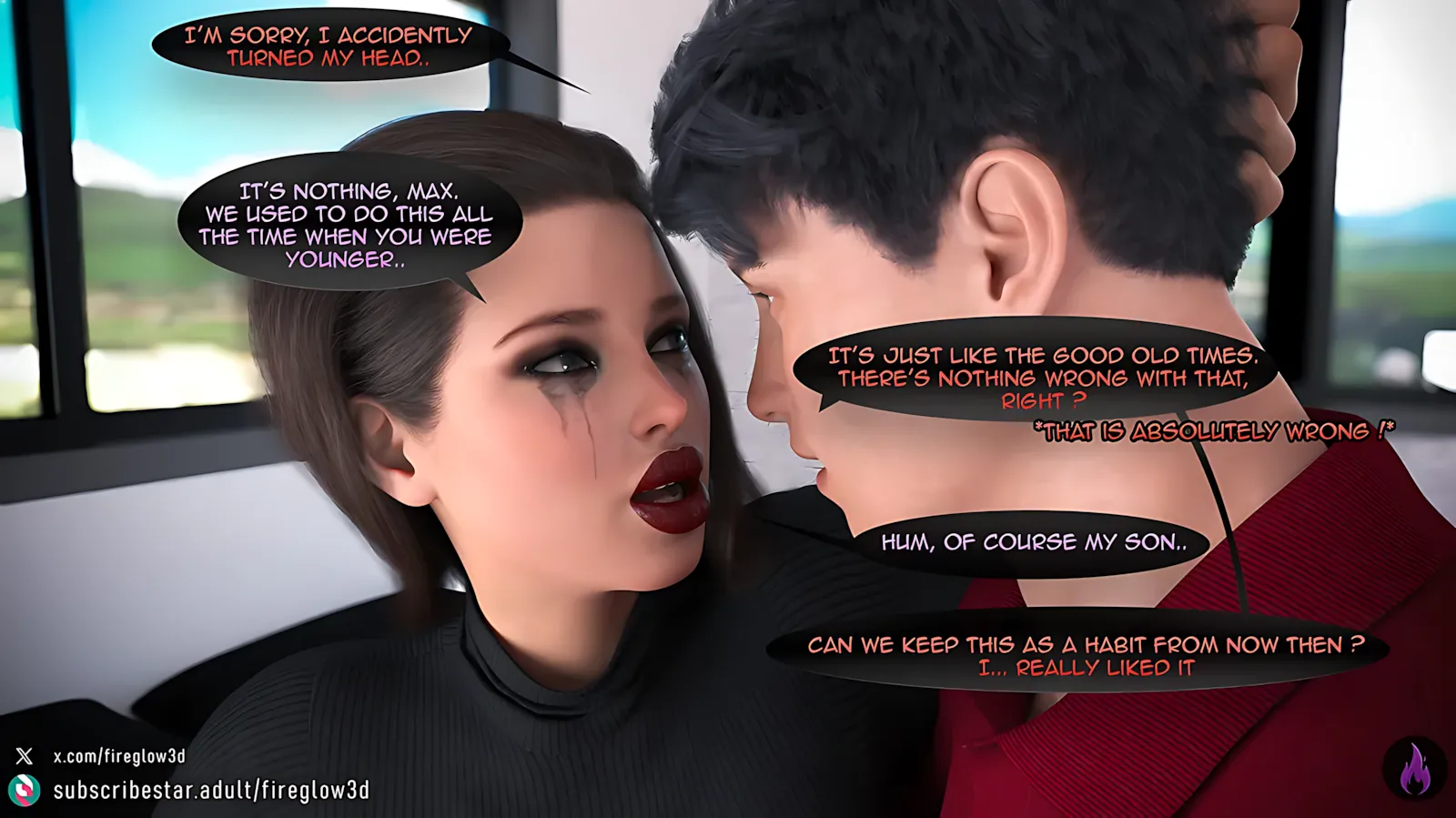 Taboo Snuggles [Fireglow3D], 1. Taboo Snuggles - Part 1, page 56 of 101