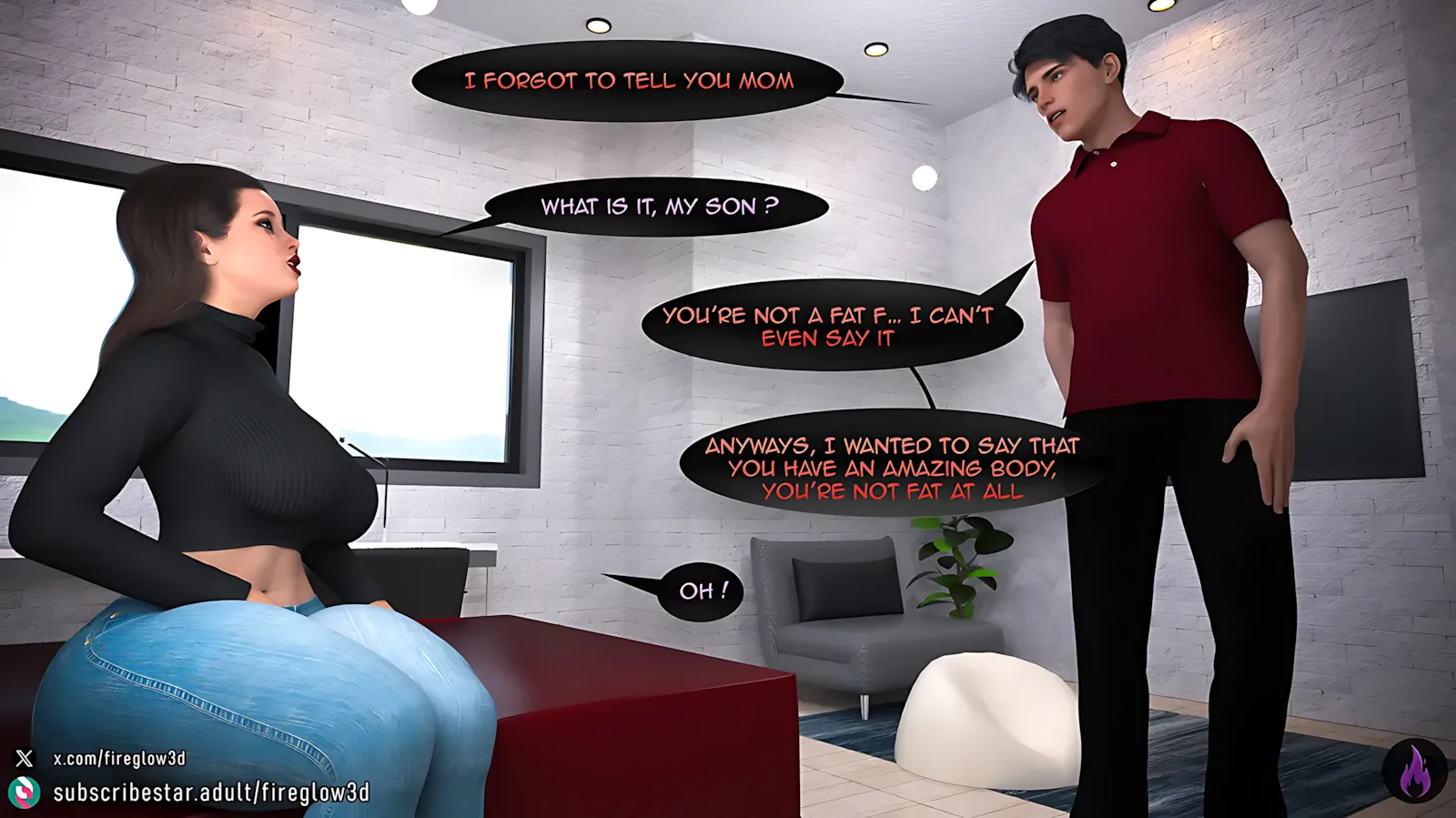 Taboo Snuggles [Fireglow3D], 1. Taboo Snuggles - Part 1, page 58 of 101