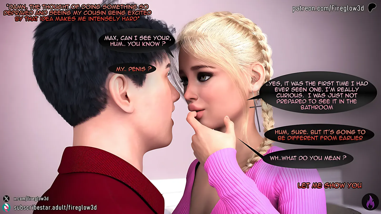 Taboo Snuggles [Fireglow3D], 1. Taboo Snuggles - Part 1, page 77 of 101