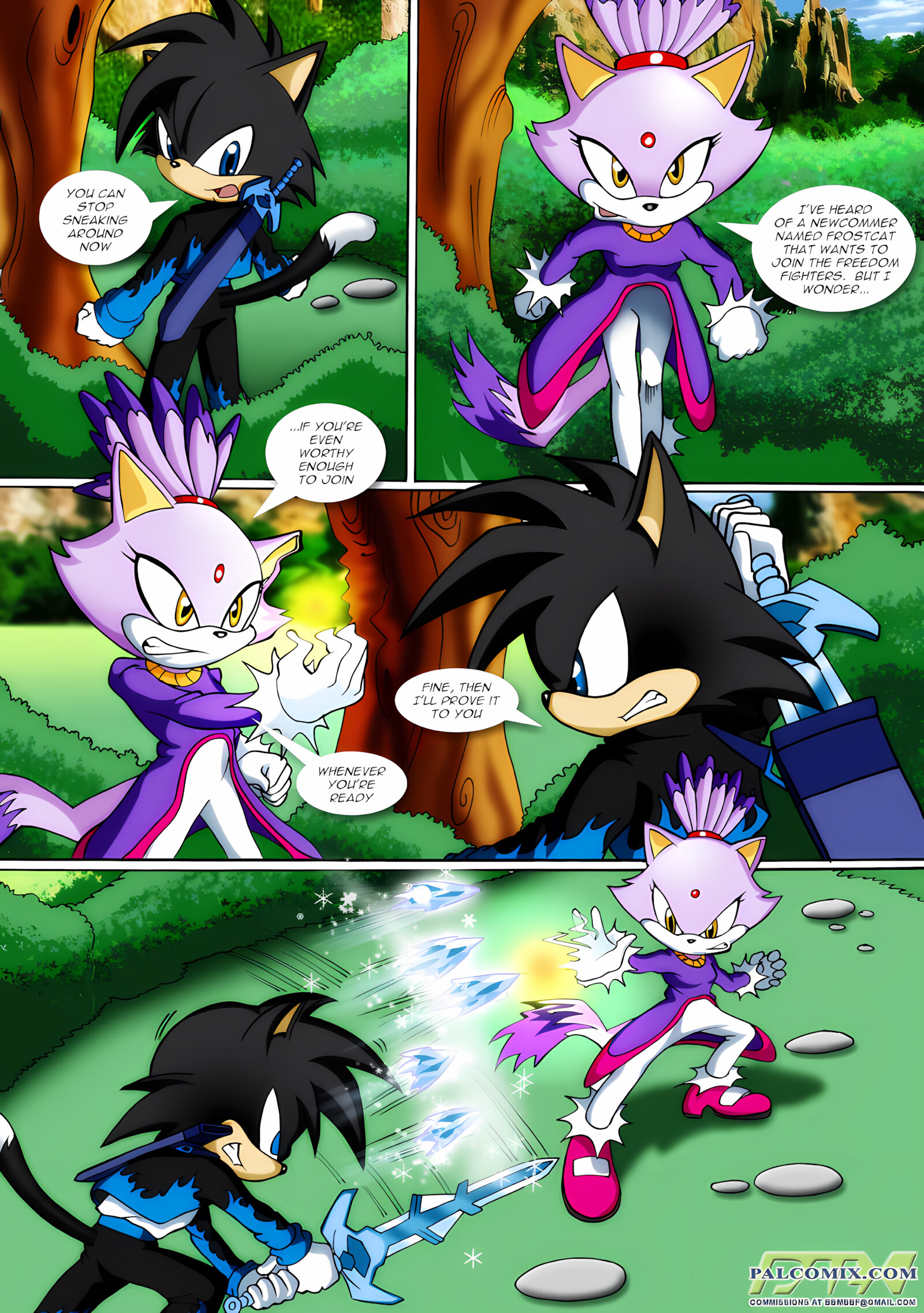 Taking the Heat [Palcomix], Taking the Heat, page 2 of 13
