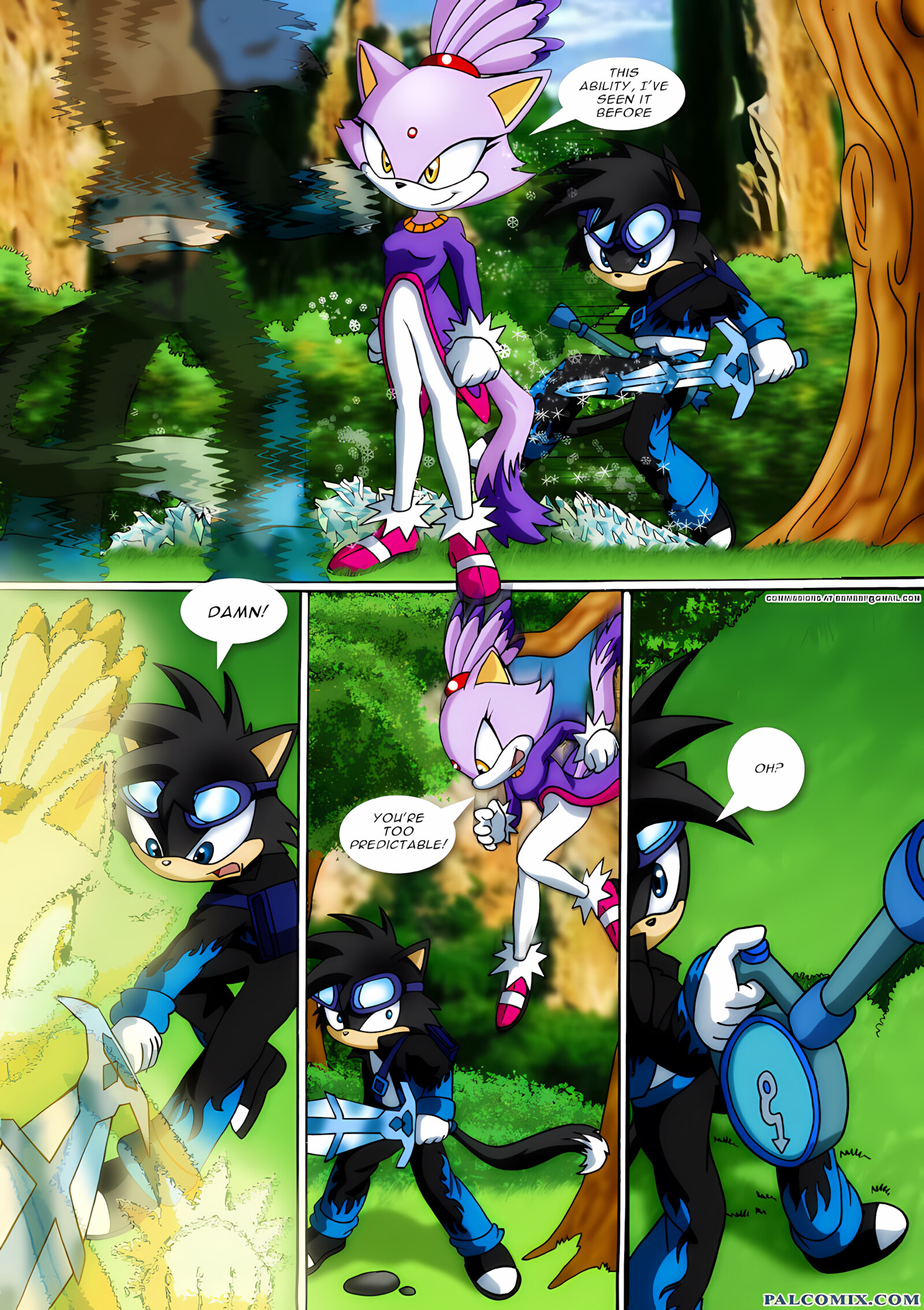 Taking the Heat [Palcomix], Taking the Heat, page 5 of 13