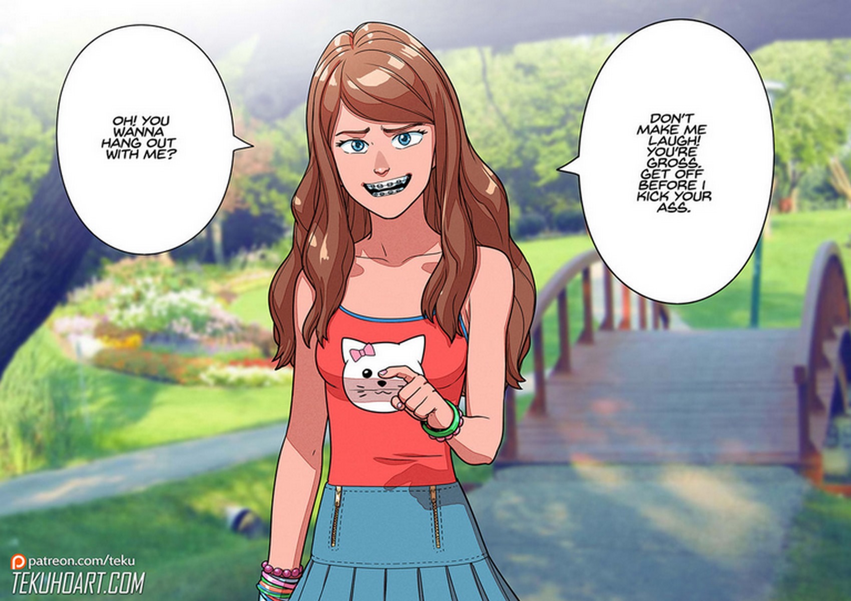 Tammy in the park [Tekuho], Tammy in the park, page 1 of 15