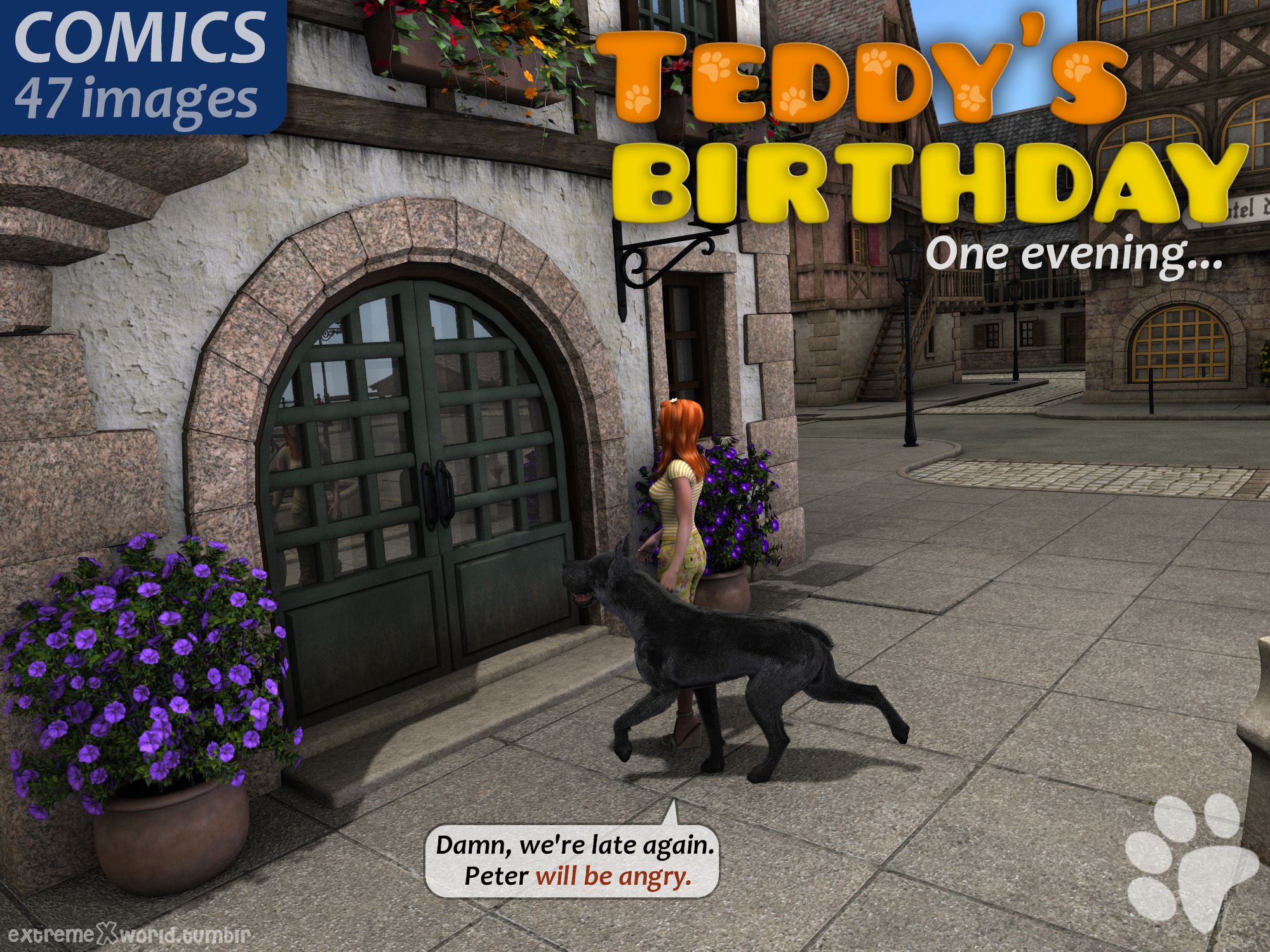 Teddy’s Birthday [ExtremeXWorld], Teddy’s Birthday, page 1 of 47