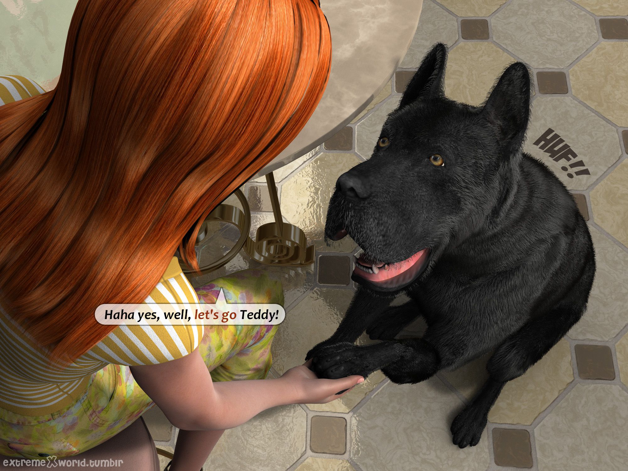 Teddy’s Birthday [ExtremeXWorld], Teddy’s Birthday, page 12 of 47