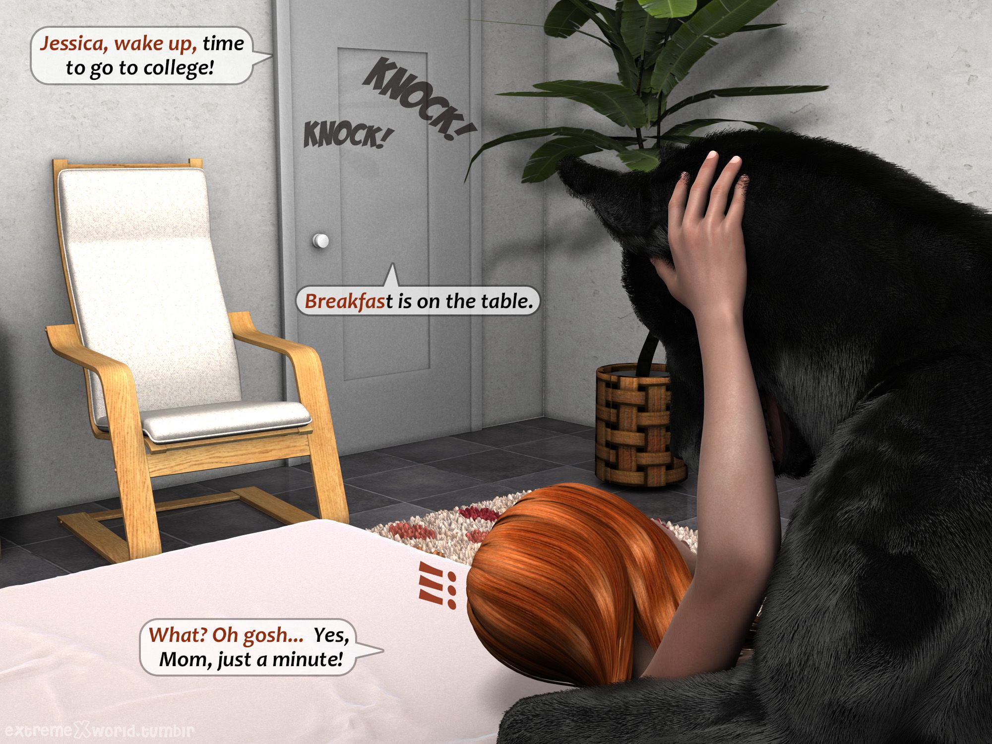 Teddy’s Birthday [ExtremeXWorld], Teddy’s Birthday, page 45 of 47