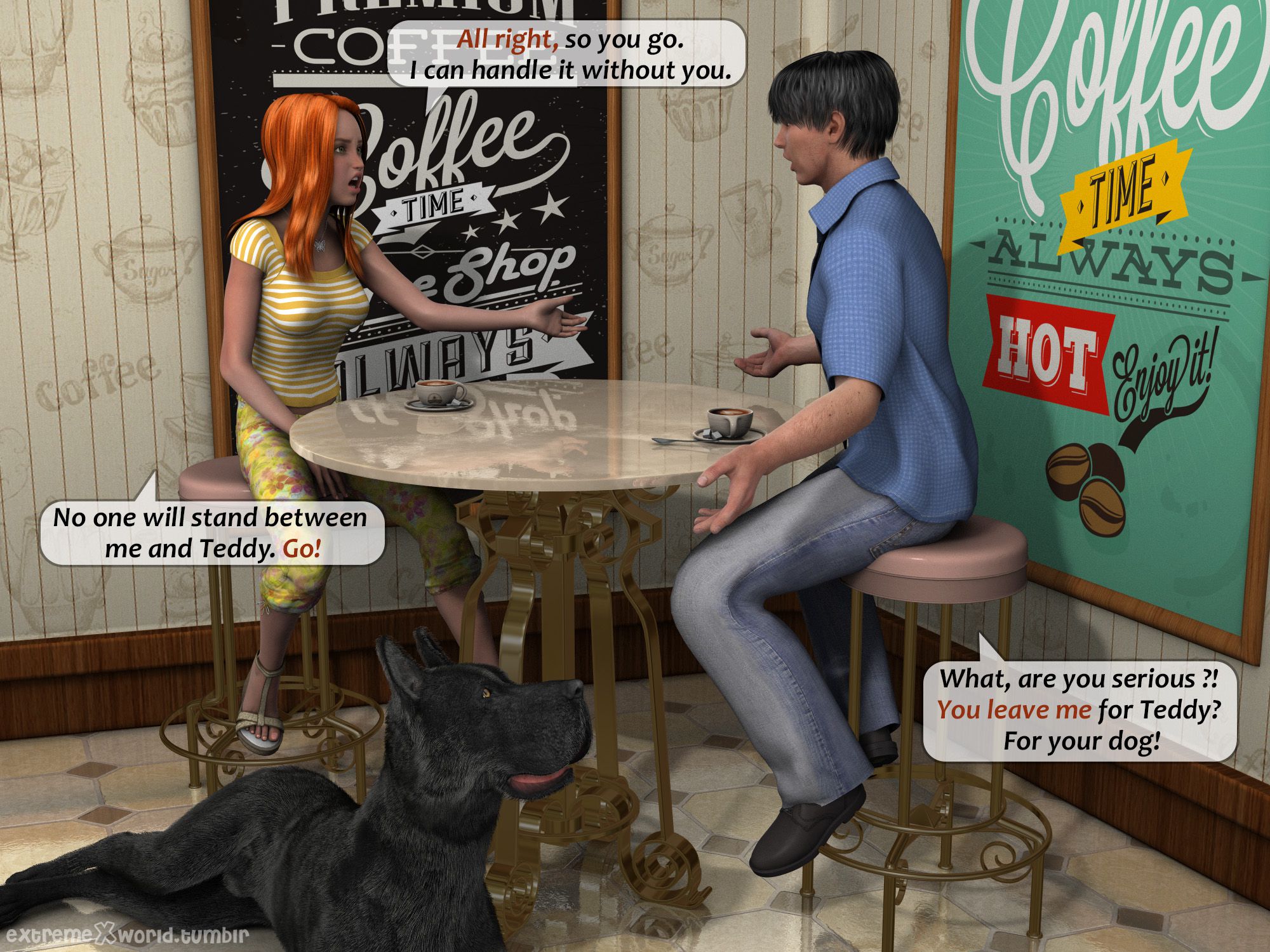 Teddy’s Birthday [ExtremeXWorld], Teddy’s Birthday, page 8 of 47