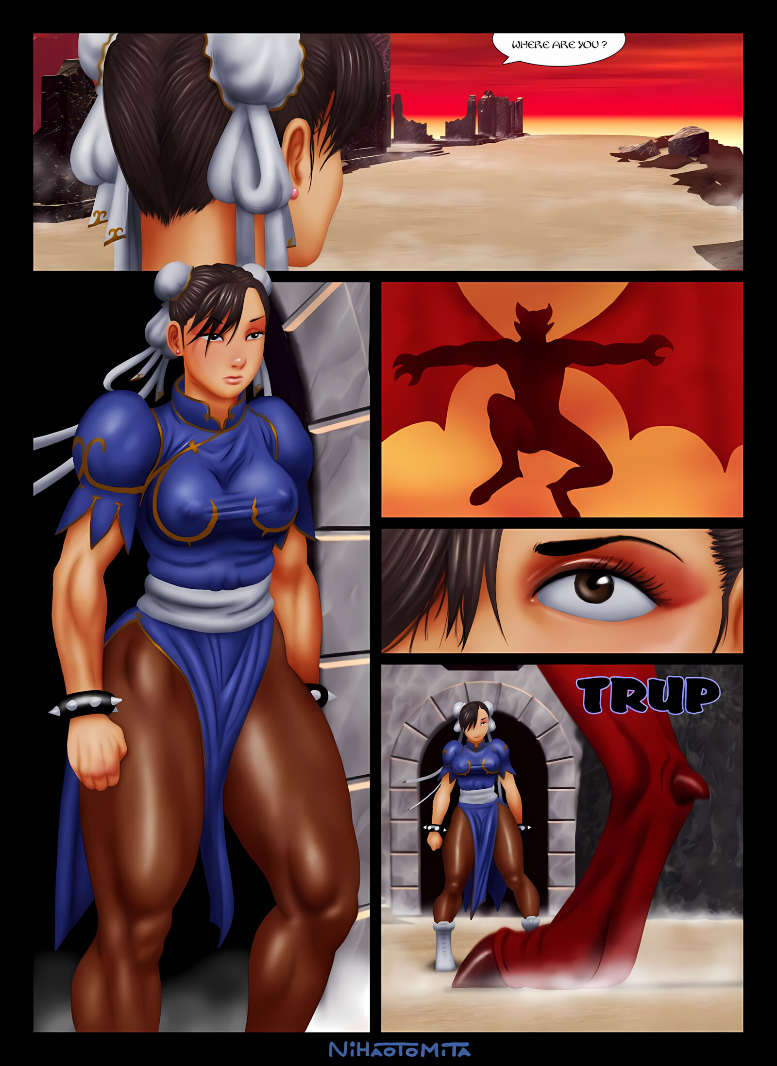 The 5 Tests Of Chun-Li [Nihaotomita], The 5 Tests Of Chun-Li, page 3 of 45