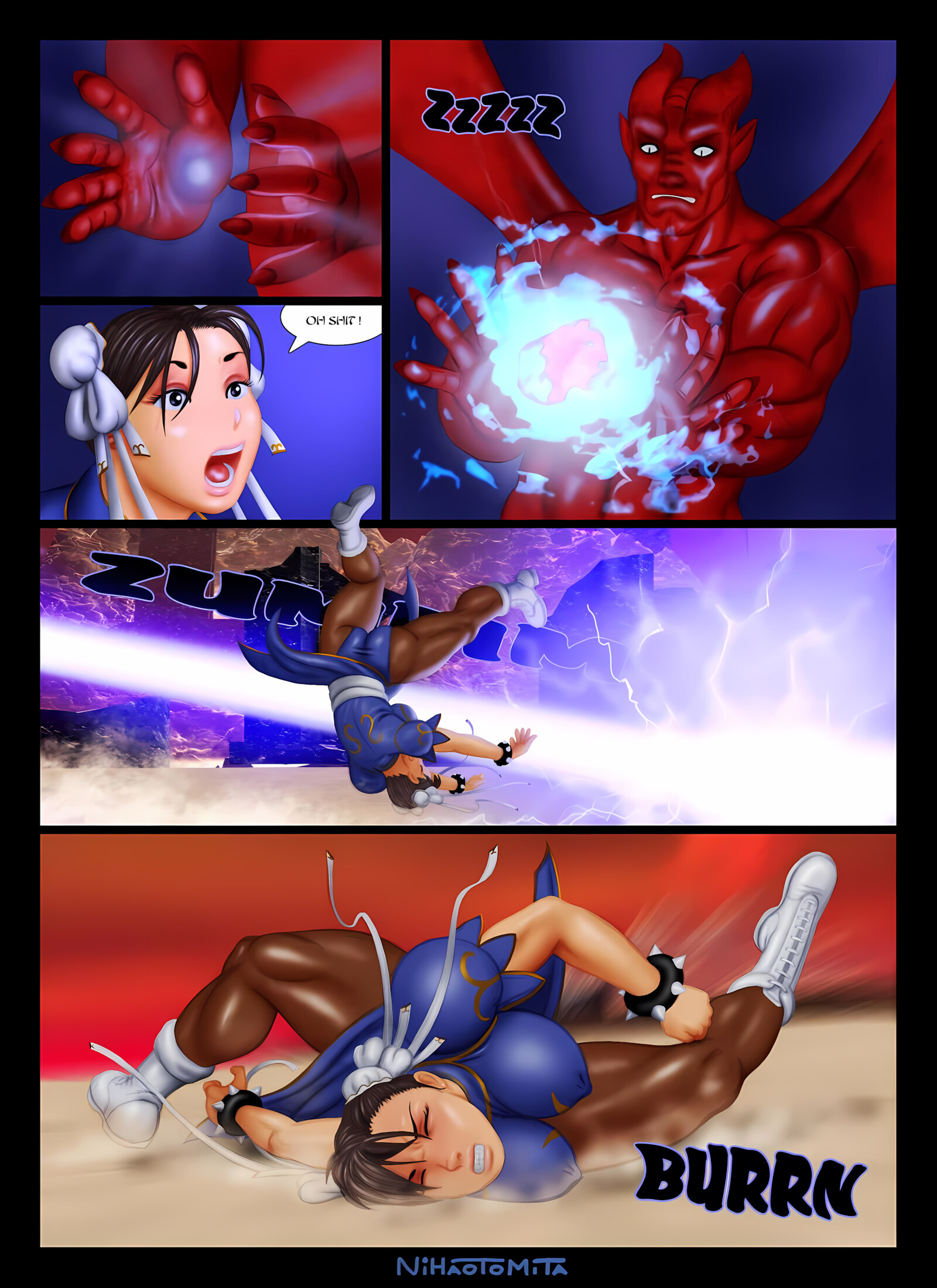 The 5 Tests Of Chun-Li [Nihaotomita], The 5 Tests Of Chun-Li, page 7 of 45