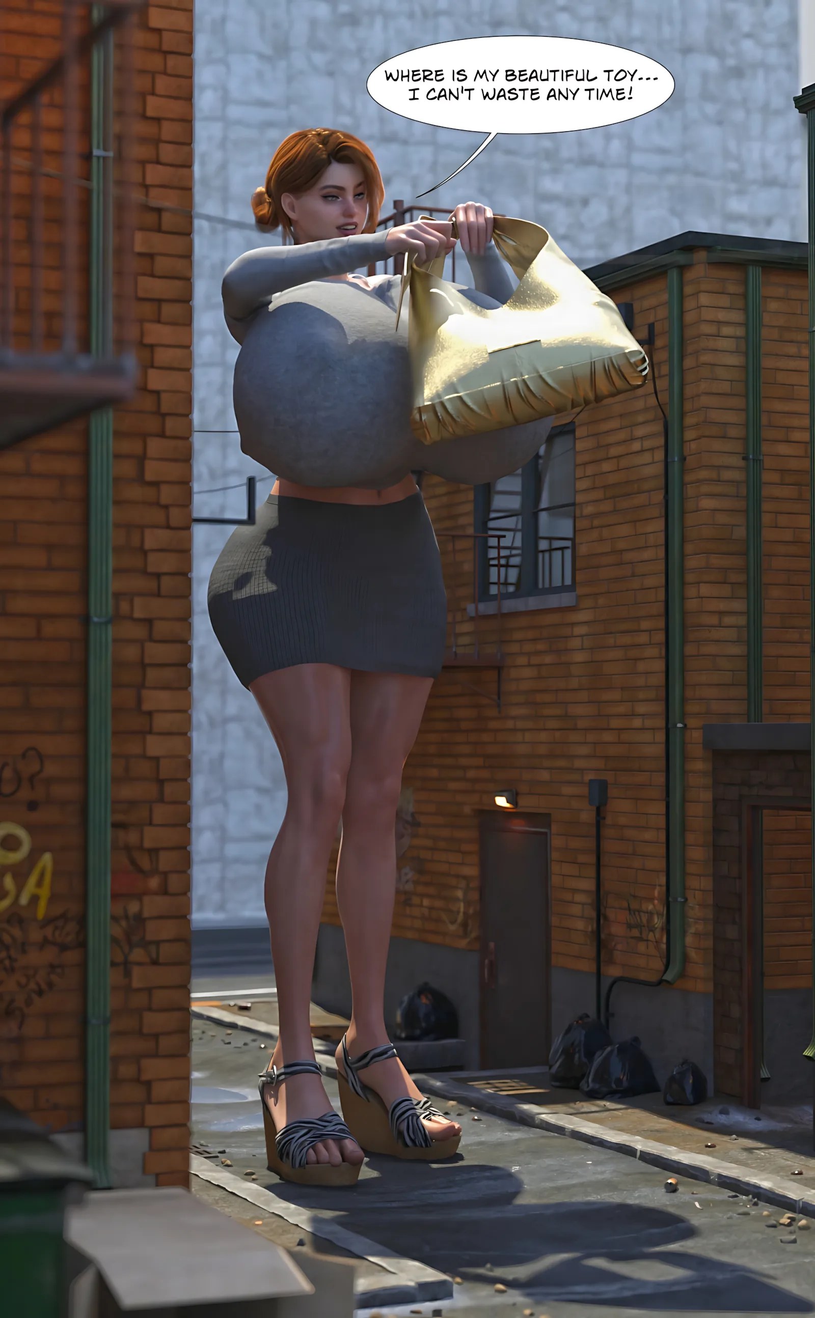 The Alley [GiantPoser], The Alley, page 11 of 27