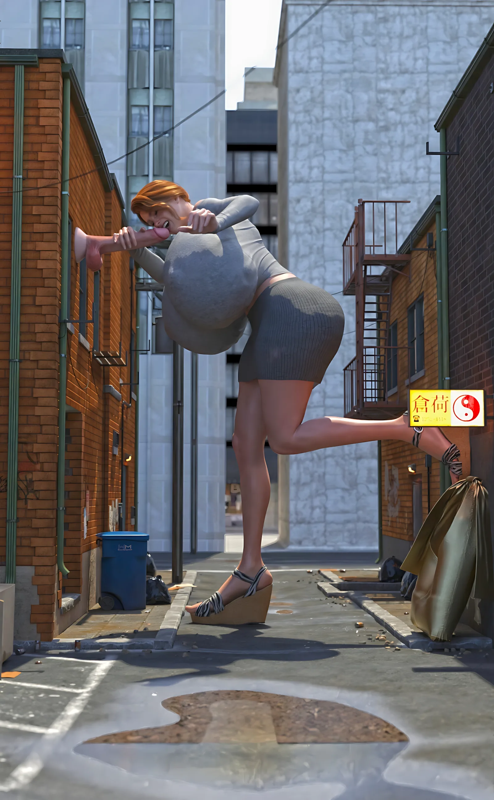 The Alley [GiantPoser], The Alley, page 14 of 27