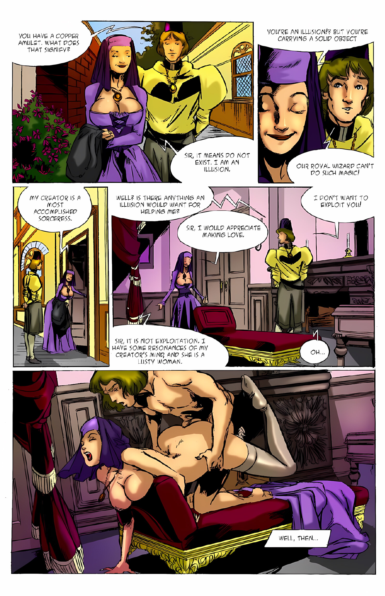 The Arcanium [BotComics], The Arcanium, page 4 of 12