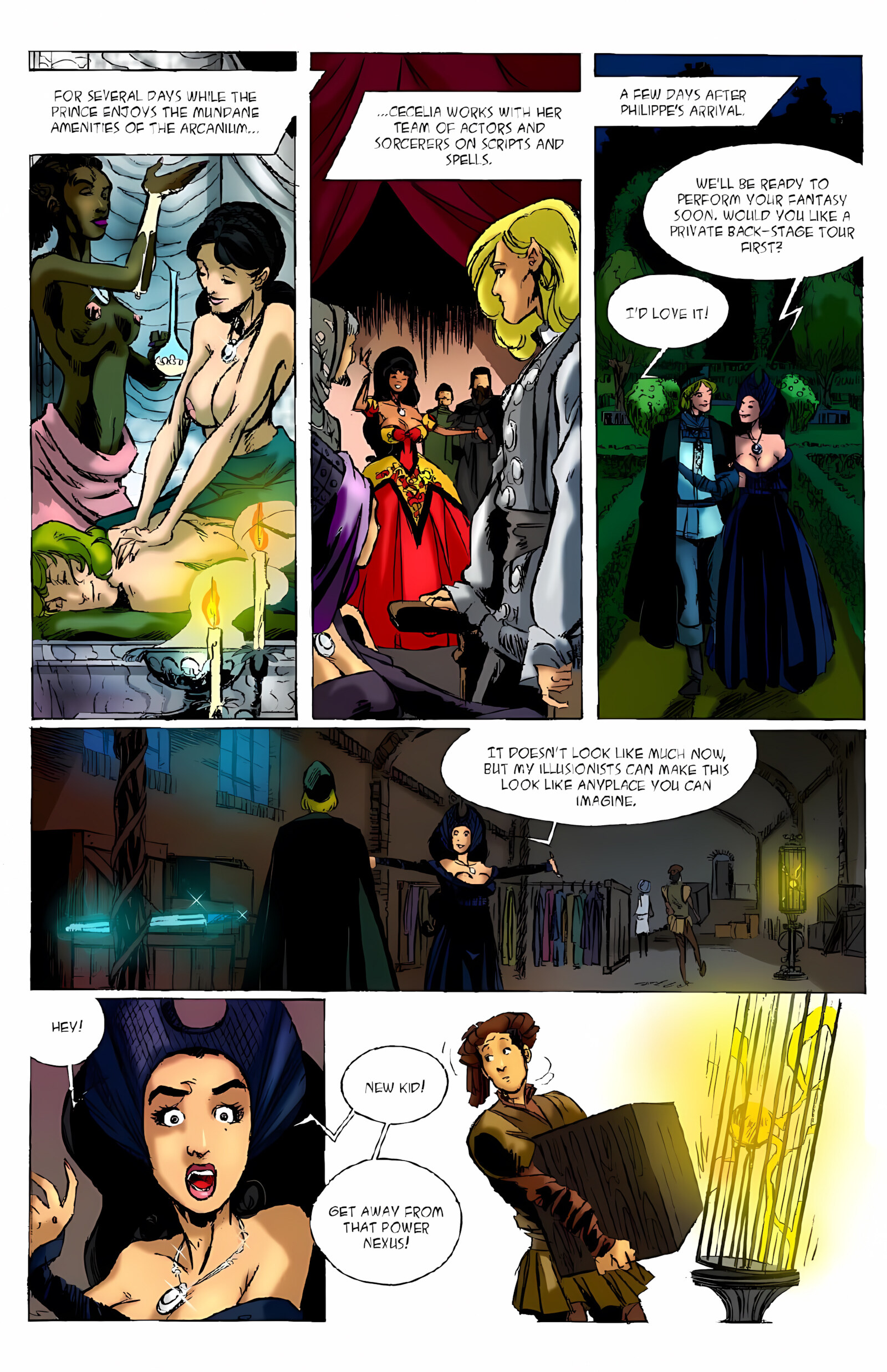 The Arcanium [BotComics], The Arcanium, page 7 of 12