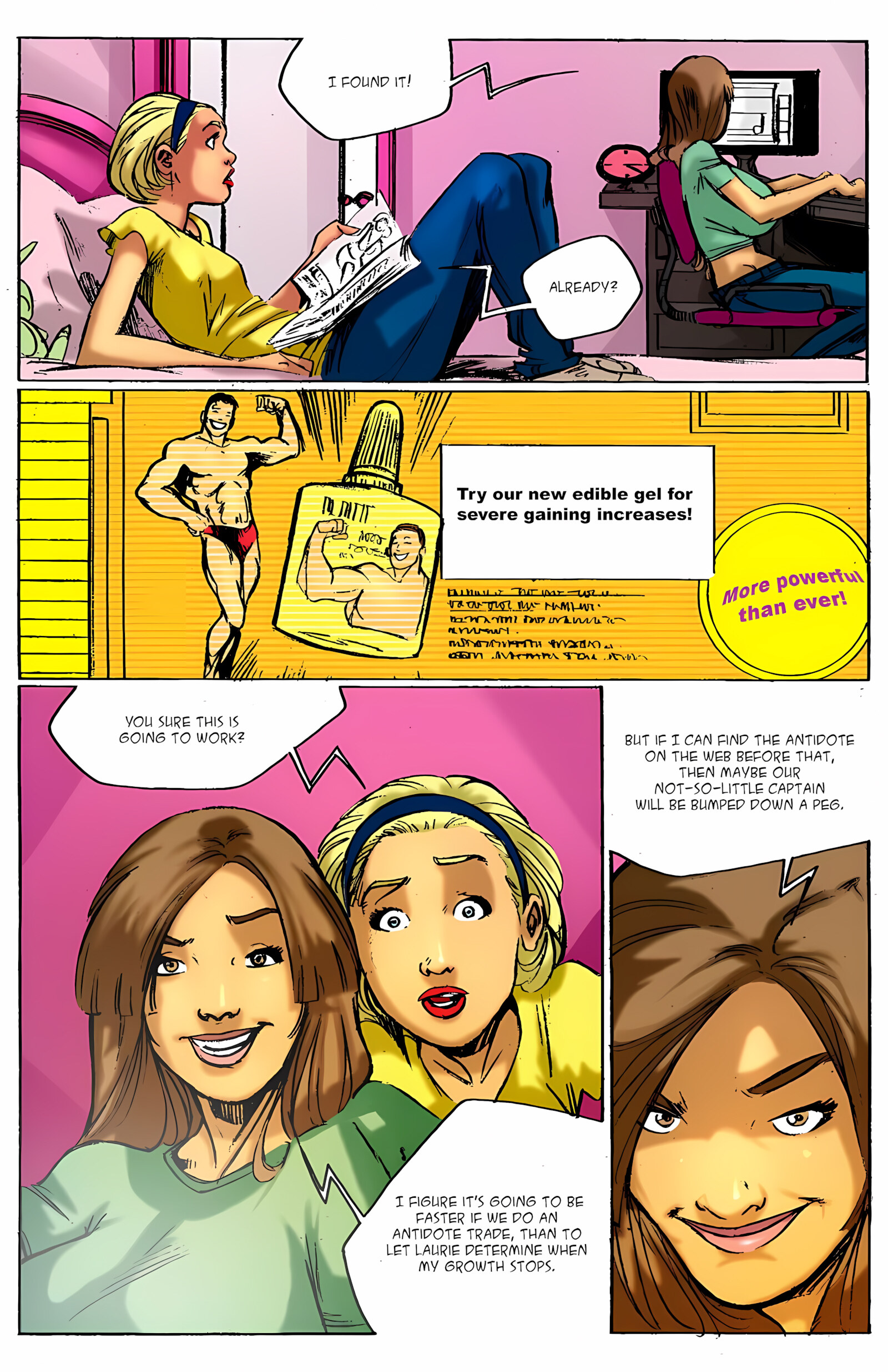 The Best Cheerleader [BotComics], The Best Cheerleader, page 14 of 23