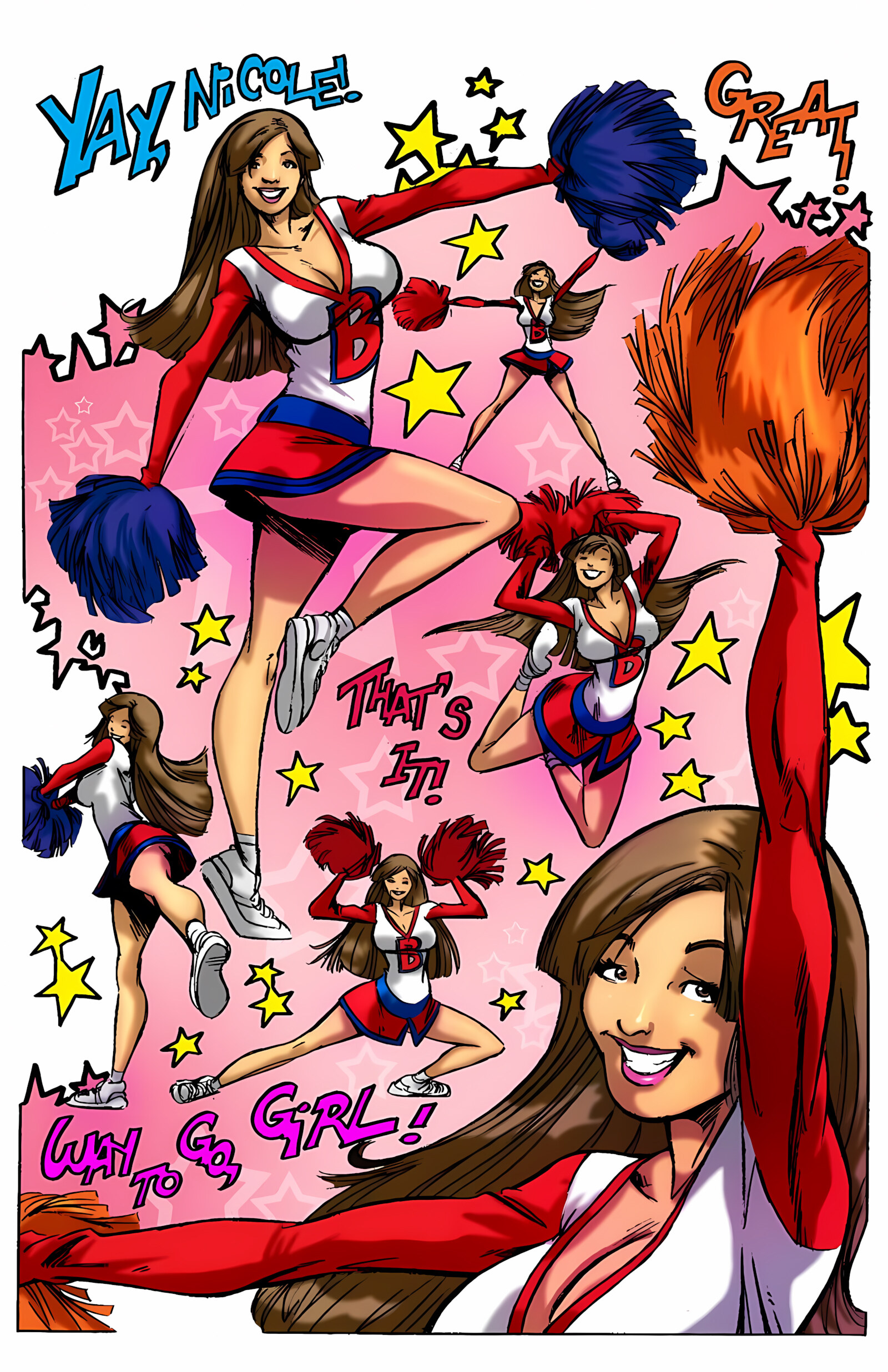 The Best Cheerleader [BotComics], The Best Cheerleader, page 3 of 23