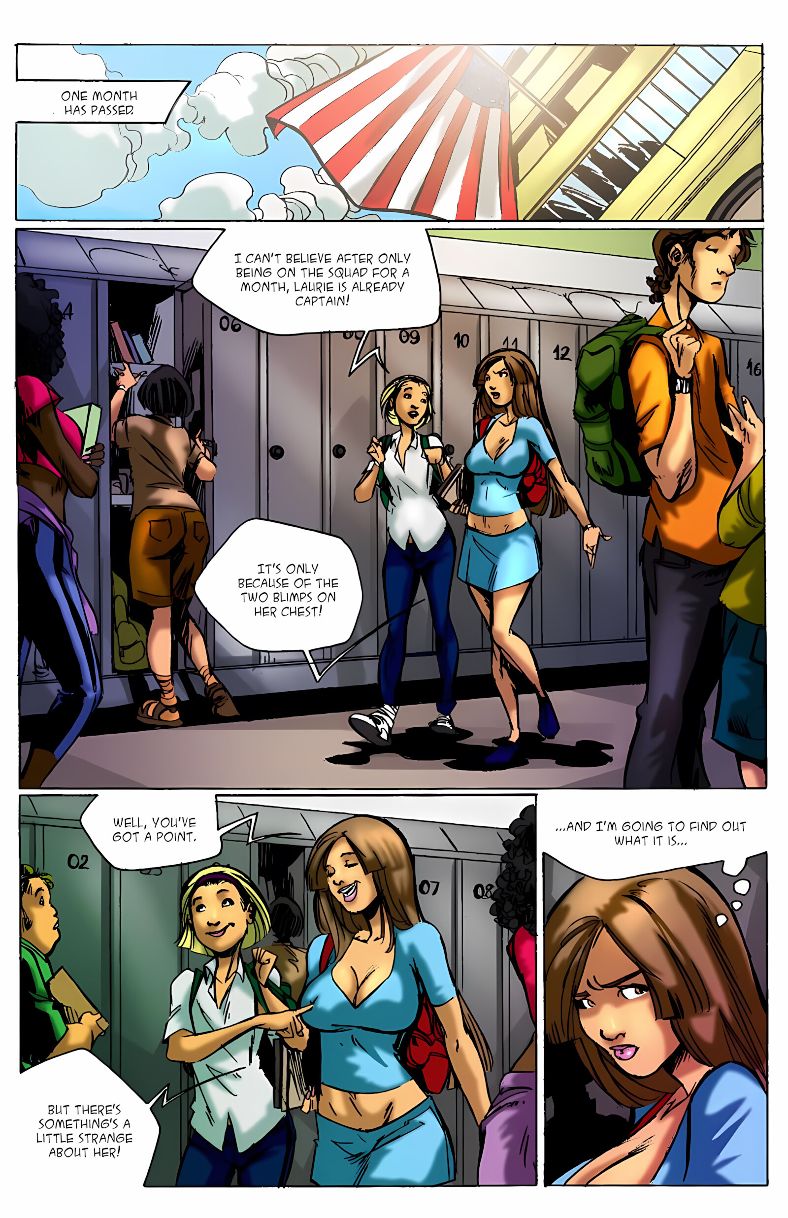 The Best Cheerleader [BotComics], The Best Cheerleader, page 5 of 23