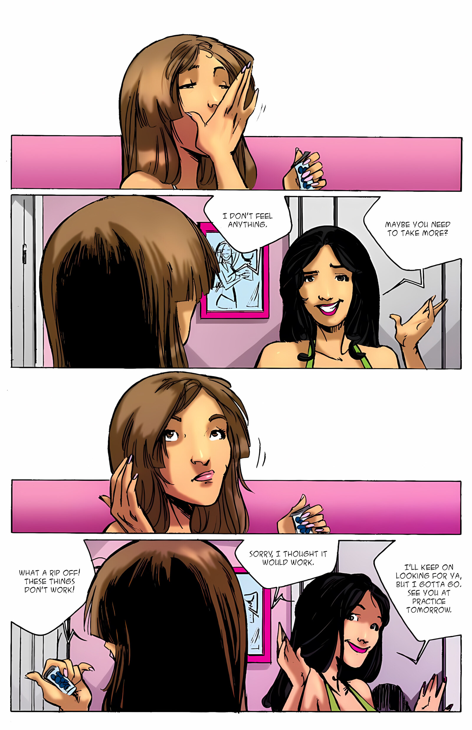 The Best Cheerleader [BotComics], The Best Cheerleader, page 9 of 23