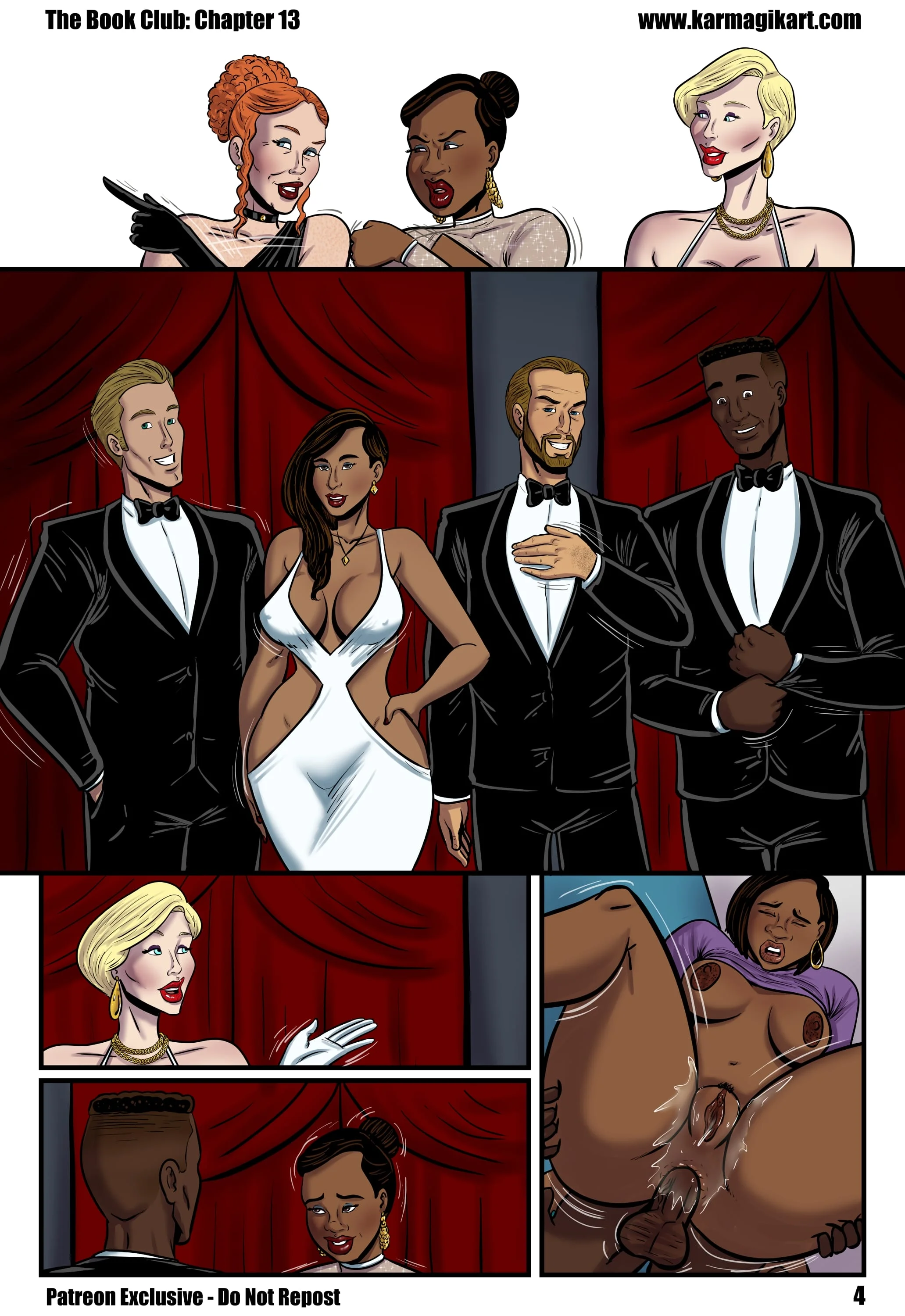 The Book Club [Karmagik], 13.5 . The Book Club - Textless - Chapter 13, page 4 of 60